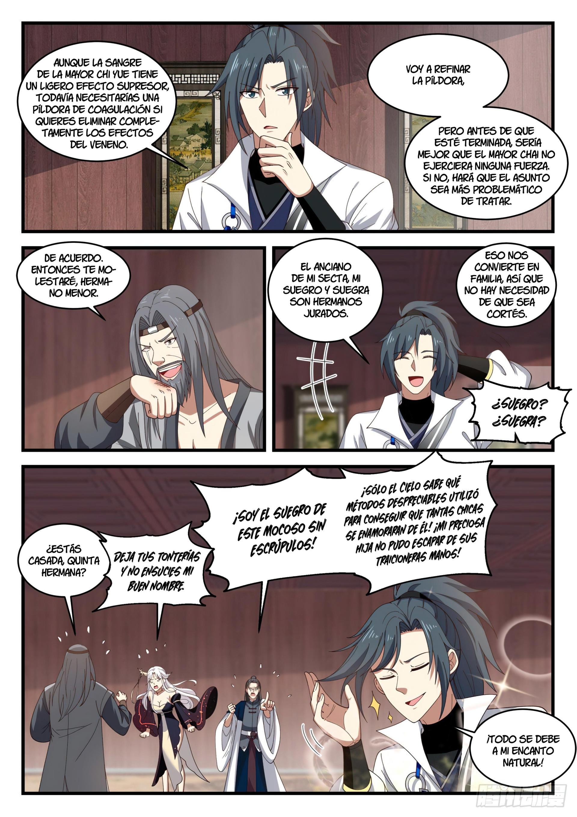 Martial Peak Capitulo 1812 página 12