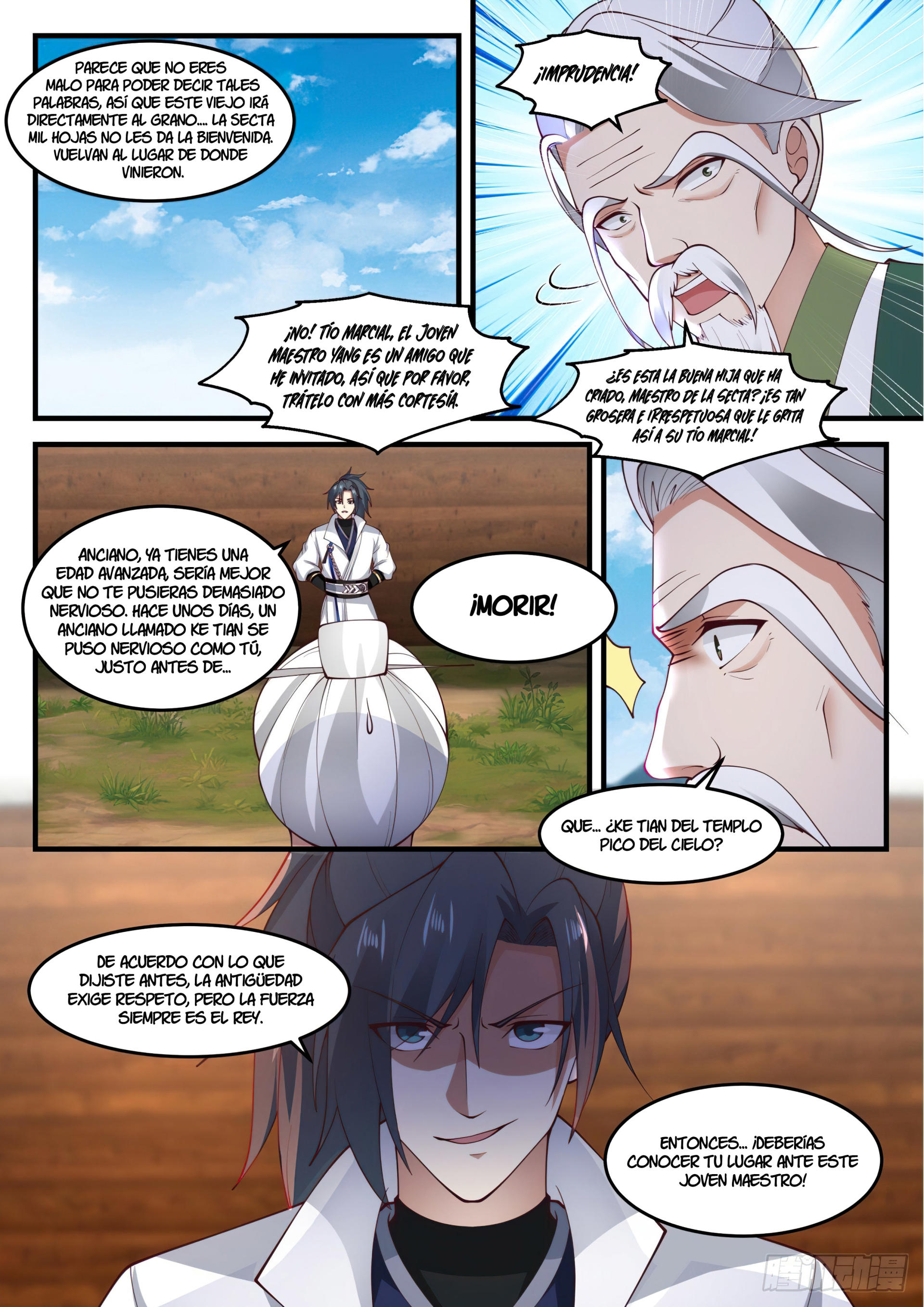 Martial Peak Capitulo 1813 página 9