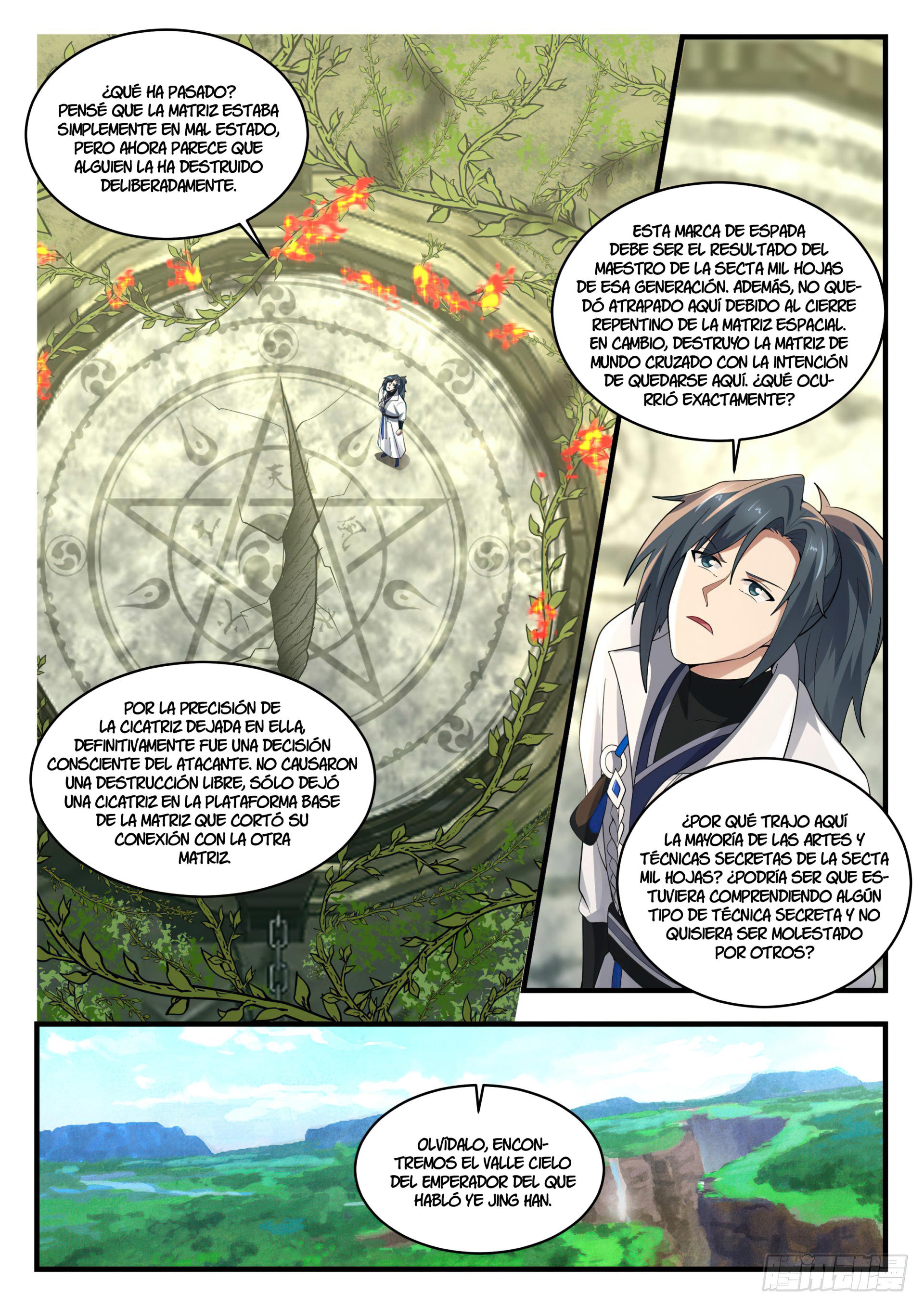 Martial Peak Capitulo 1815 página 10