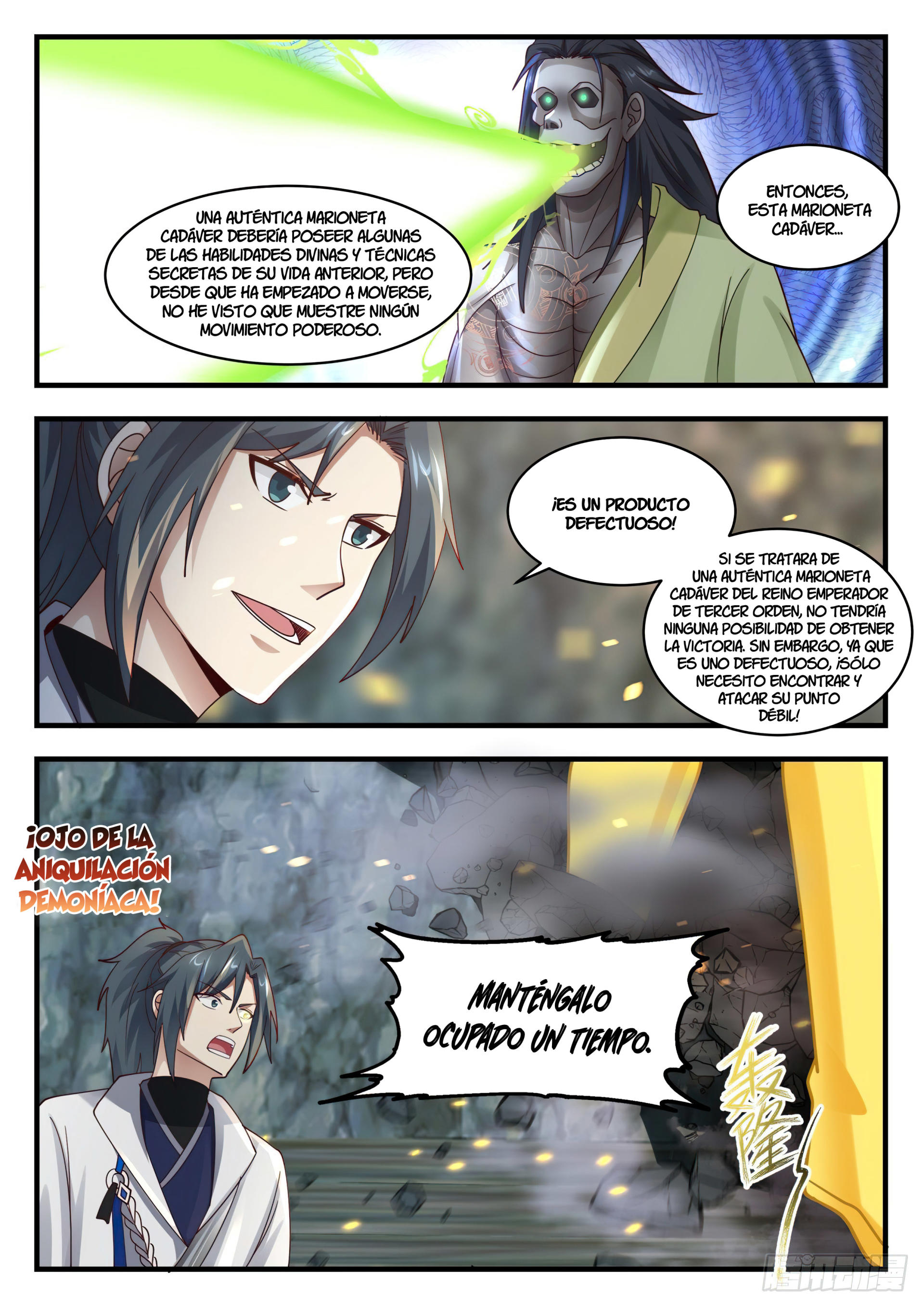 Martial Peak Capitulo 1817 página 8