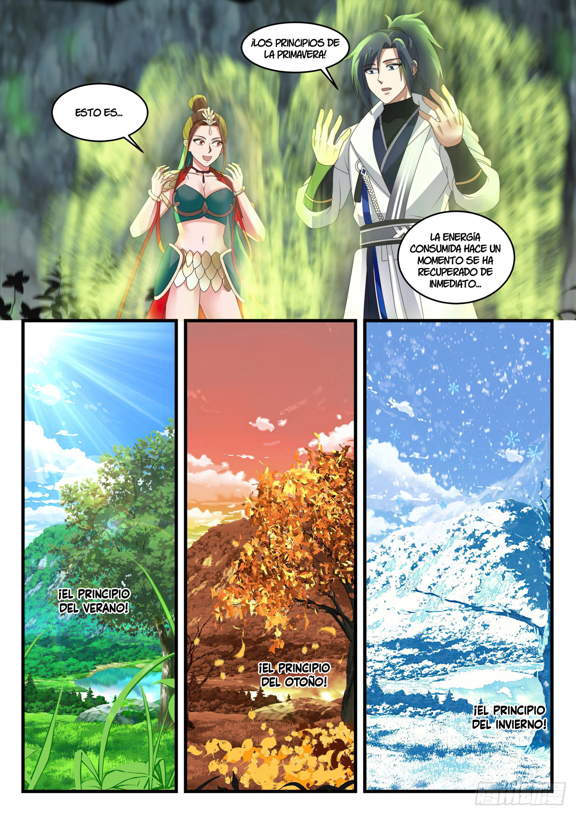 Martial Peak Capitulo 1818 página 9