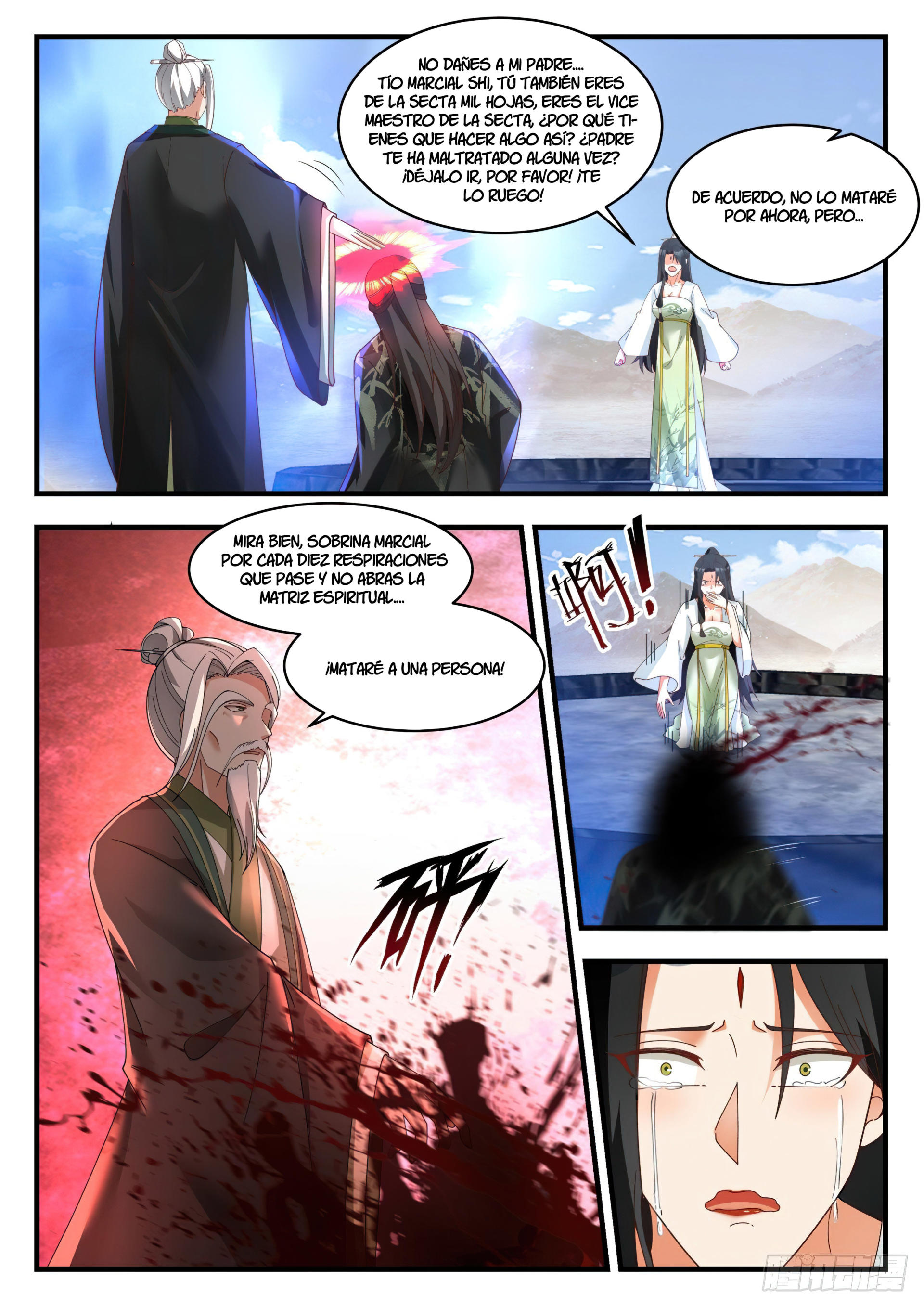 Martial Peak Capitulo 1822 página 3