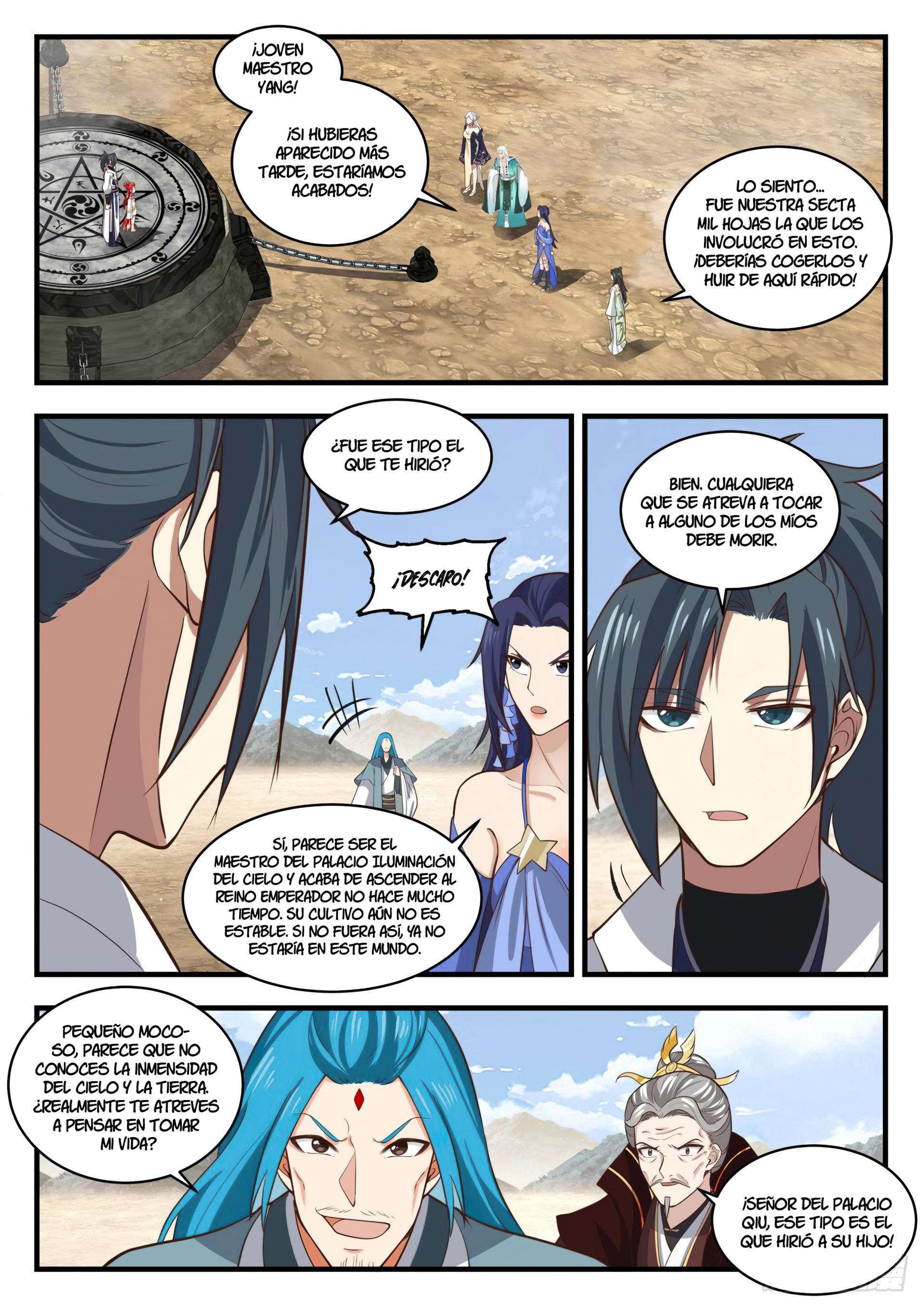 Martial Peak Capitulo 1822 página 9