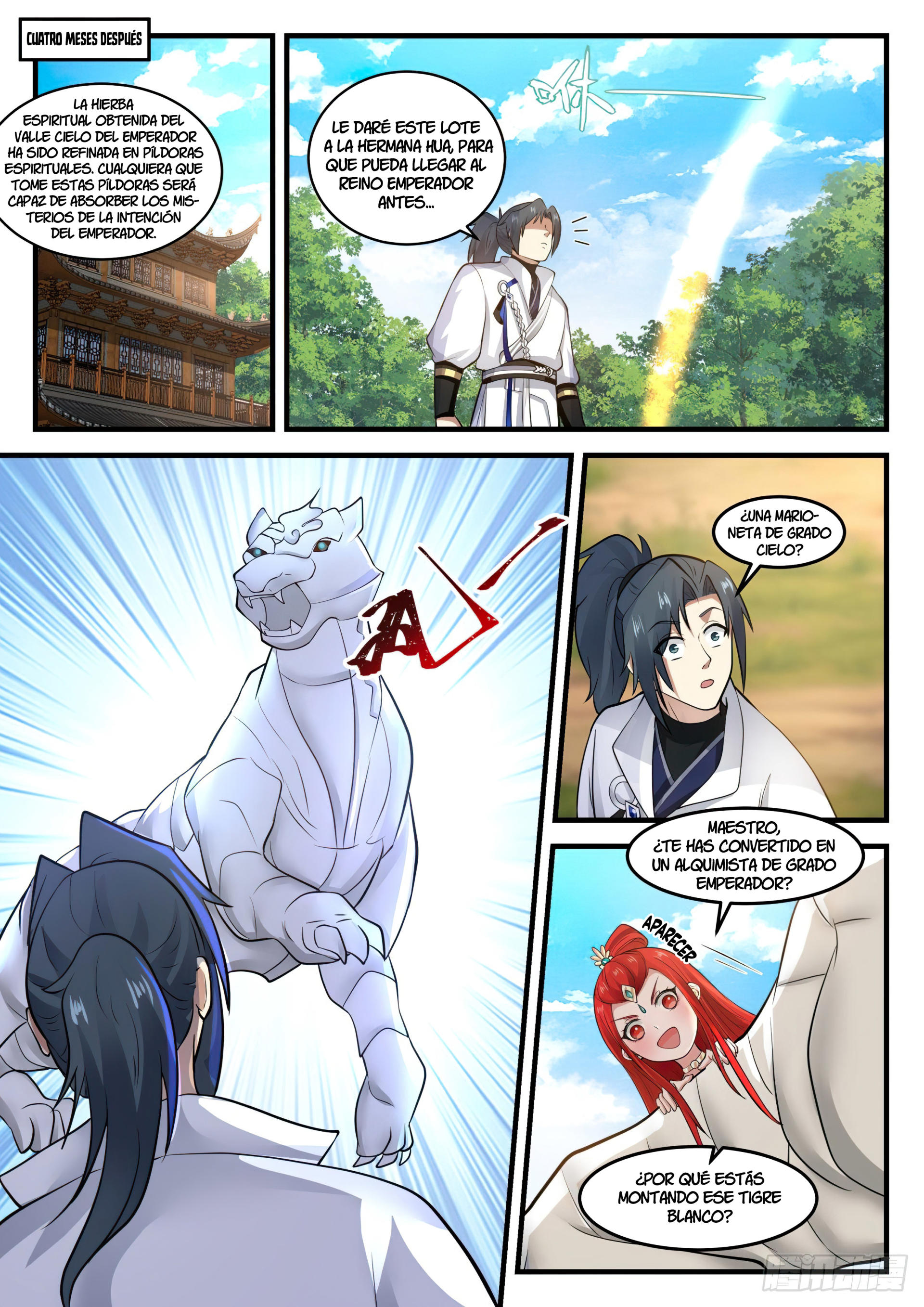 Martial Peak Capitulo 1825 página 8