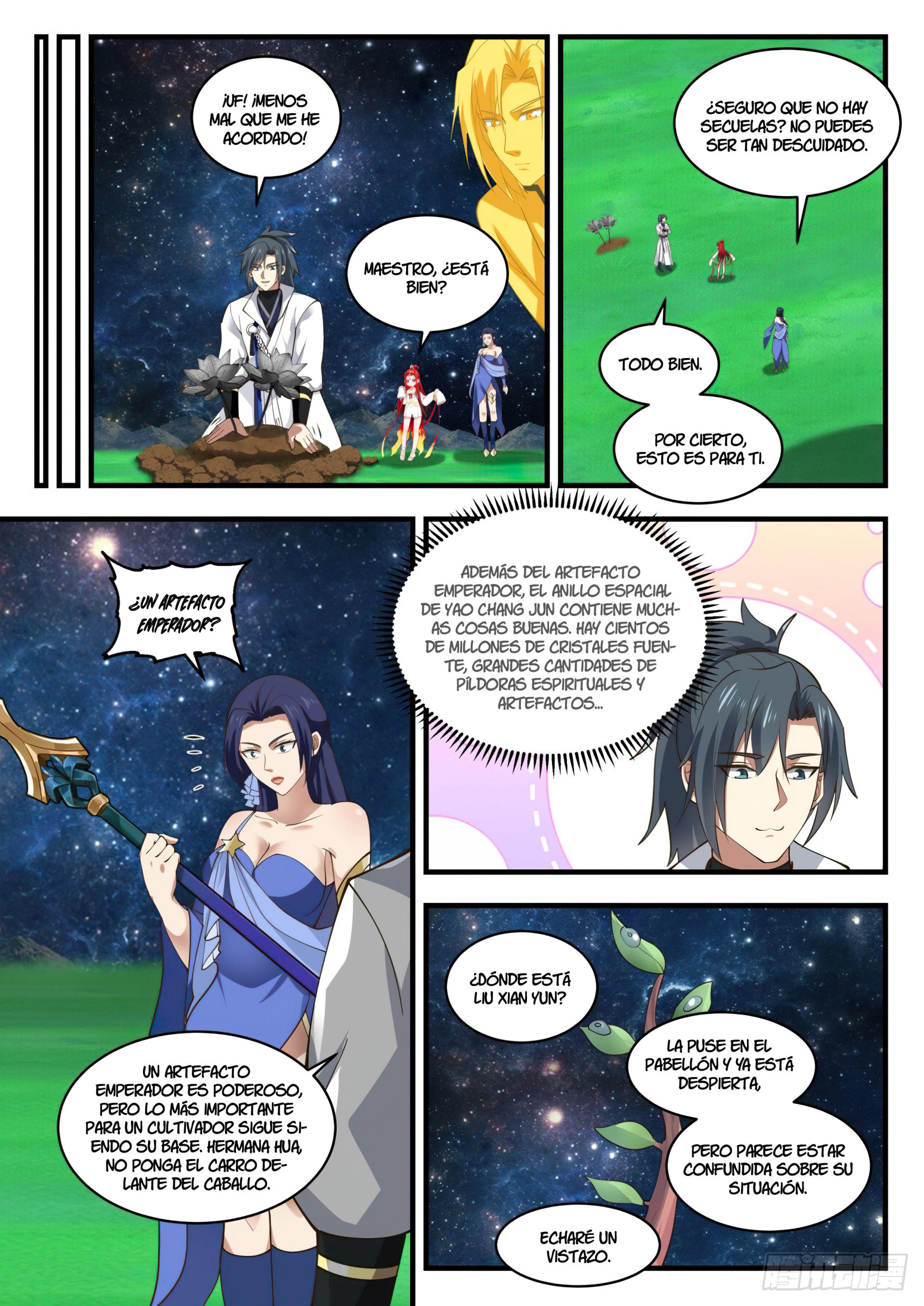 Martial Peak Capitulo 1832 página 3