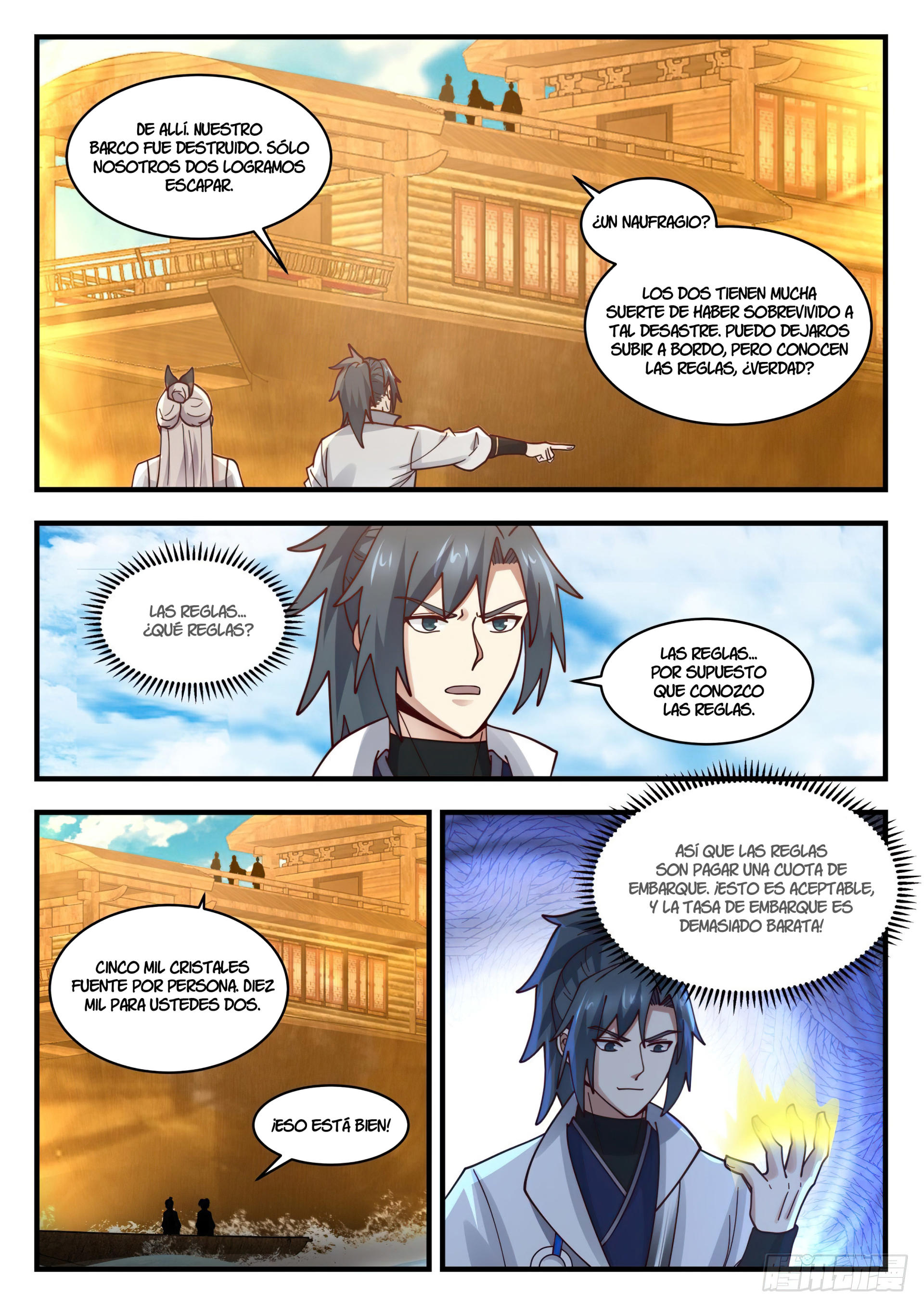 Martial Peak Capitulo 1832 página 9