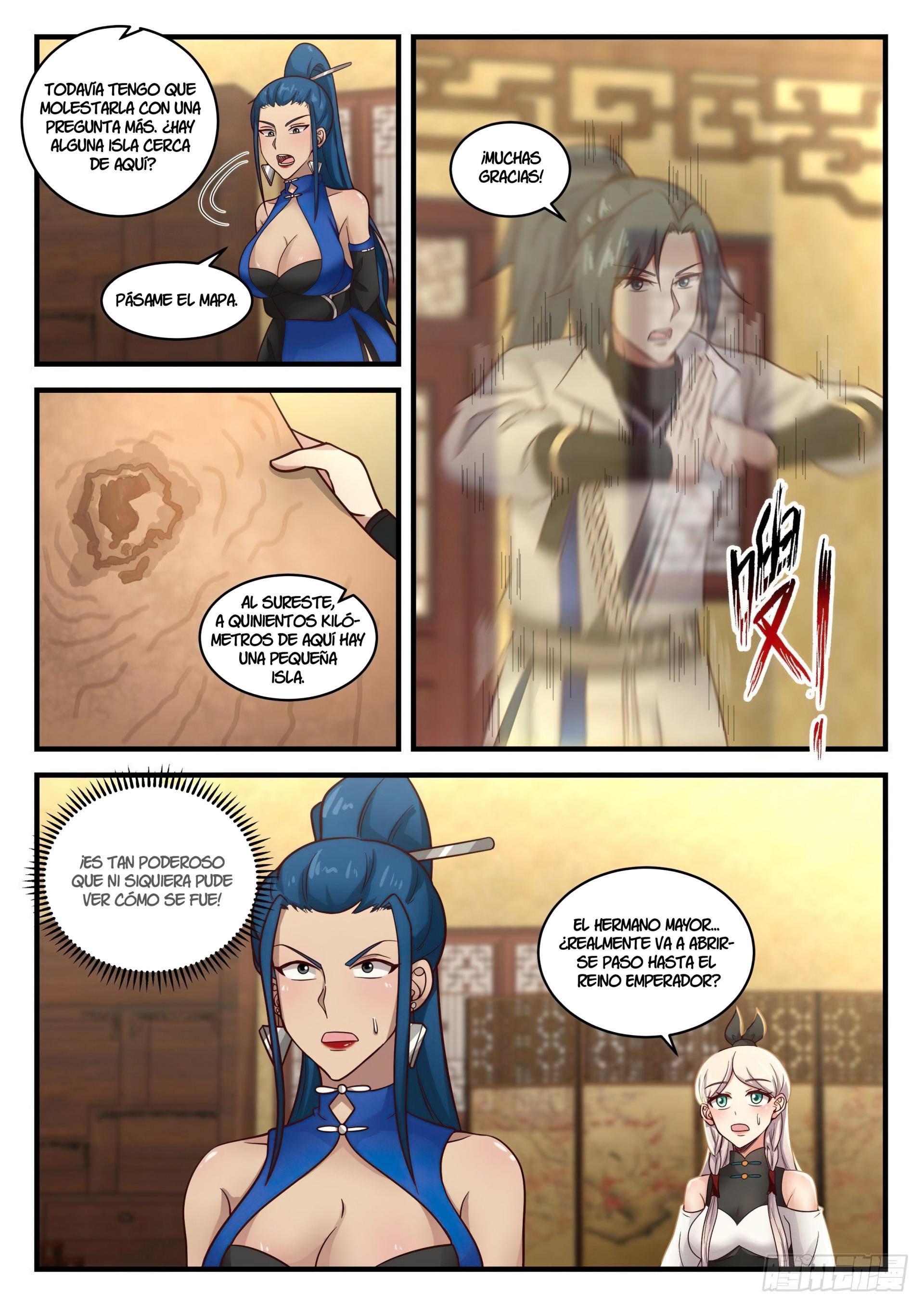 Martial Peak Capitulo 1834 página 8