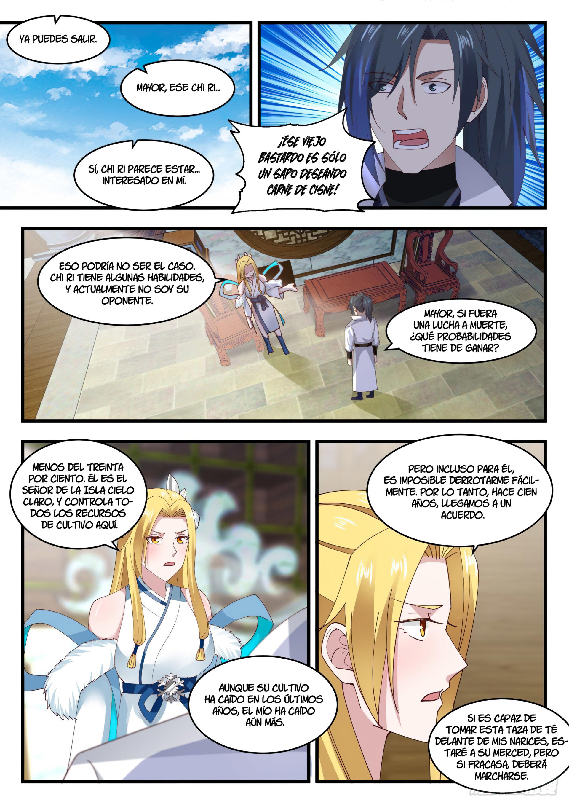 Martial Peak Capitulo 1847 página 10