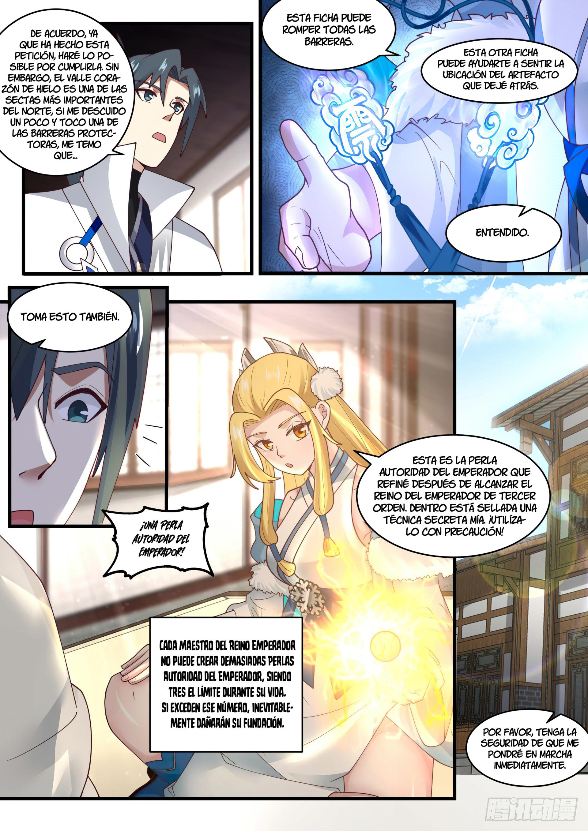 Martial Peak Capitulo 1852 página 13