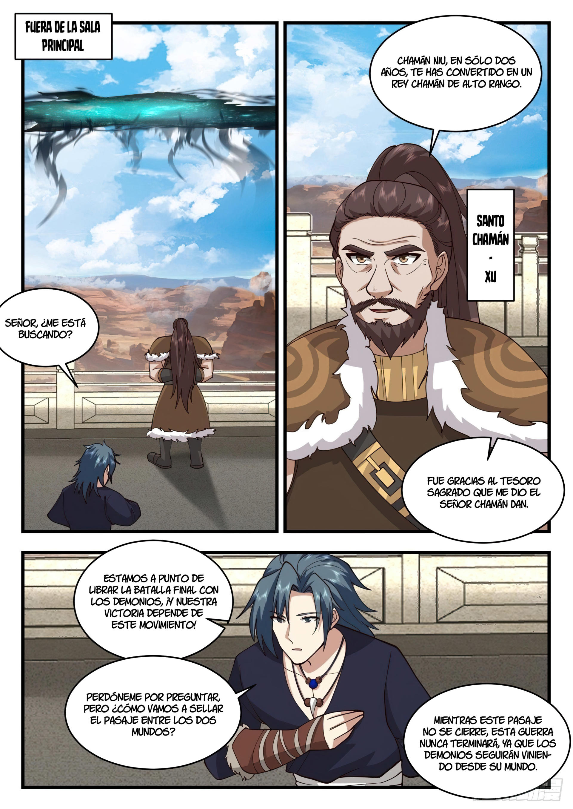 Martial Peak Capitulo 2044 página 9