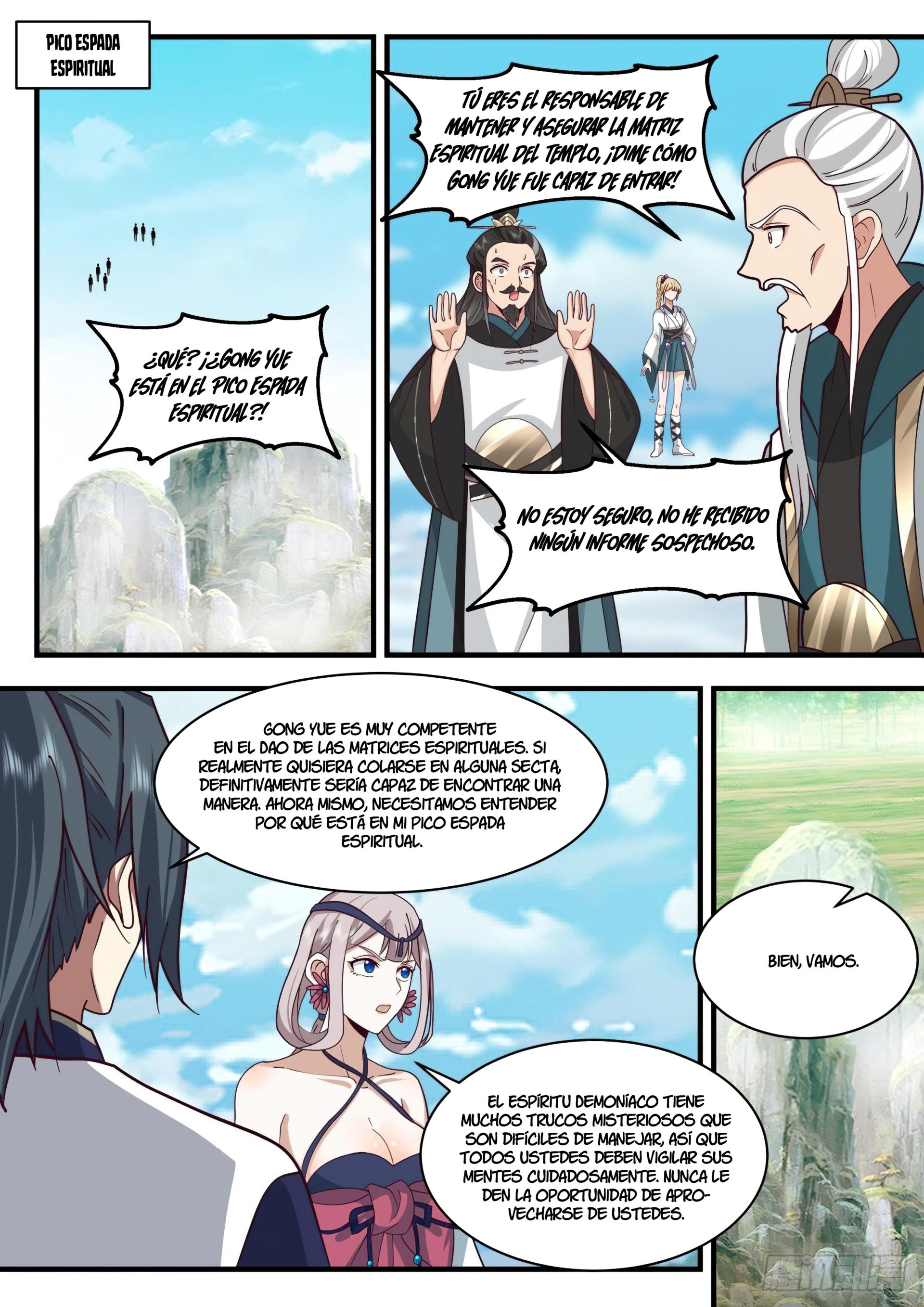 Martial Peak Capitulo 2072 página 9