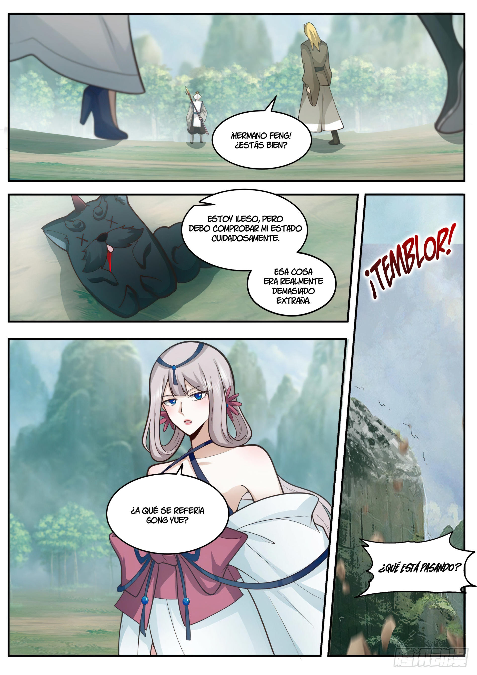 Martial Peak Capitulo 2074 página 3