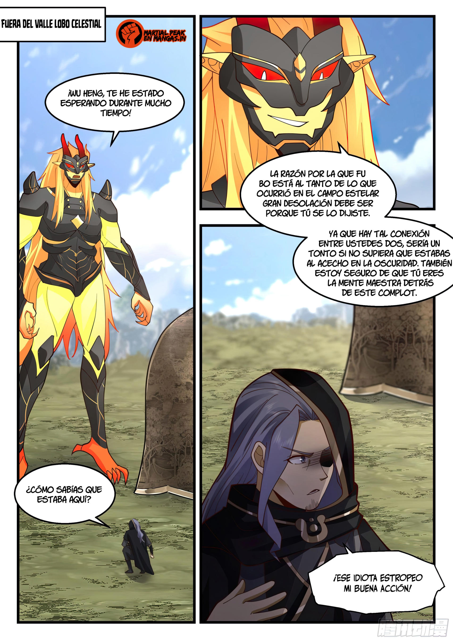 Martial Peak Capitulo 2288 página 3