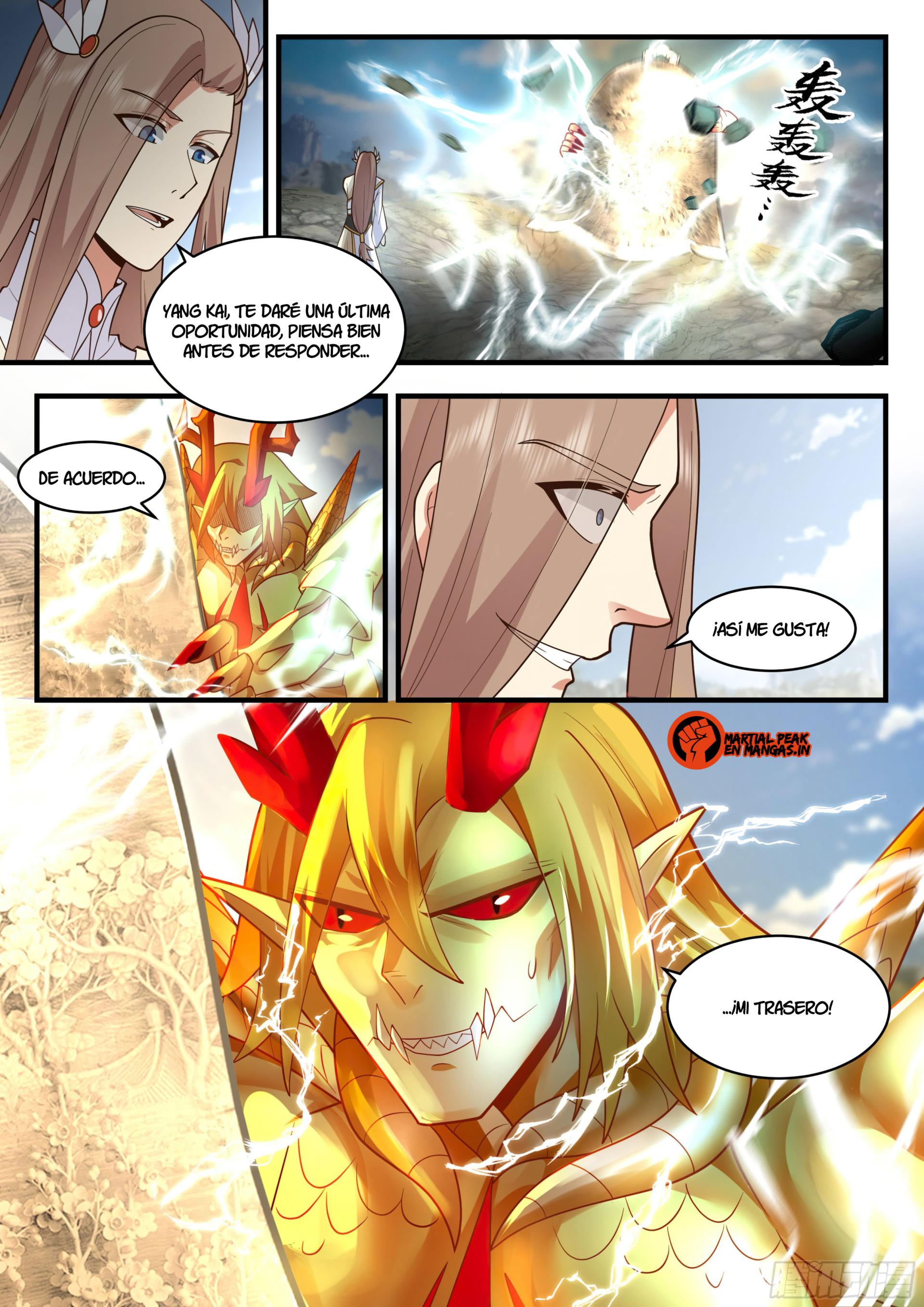 Martial Peak Capitulo 2290 página 2