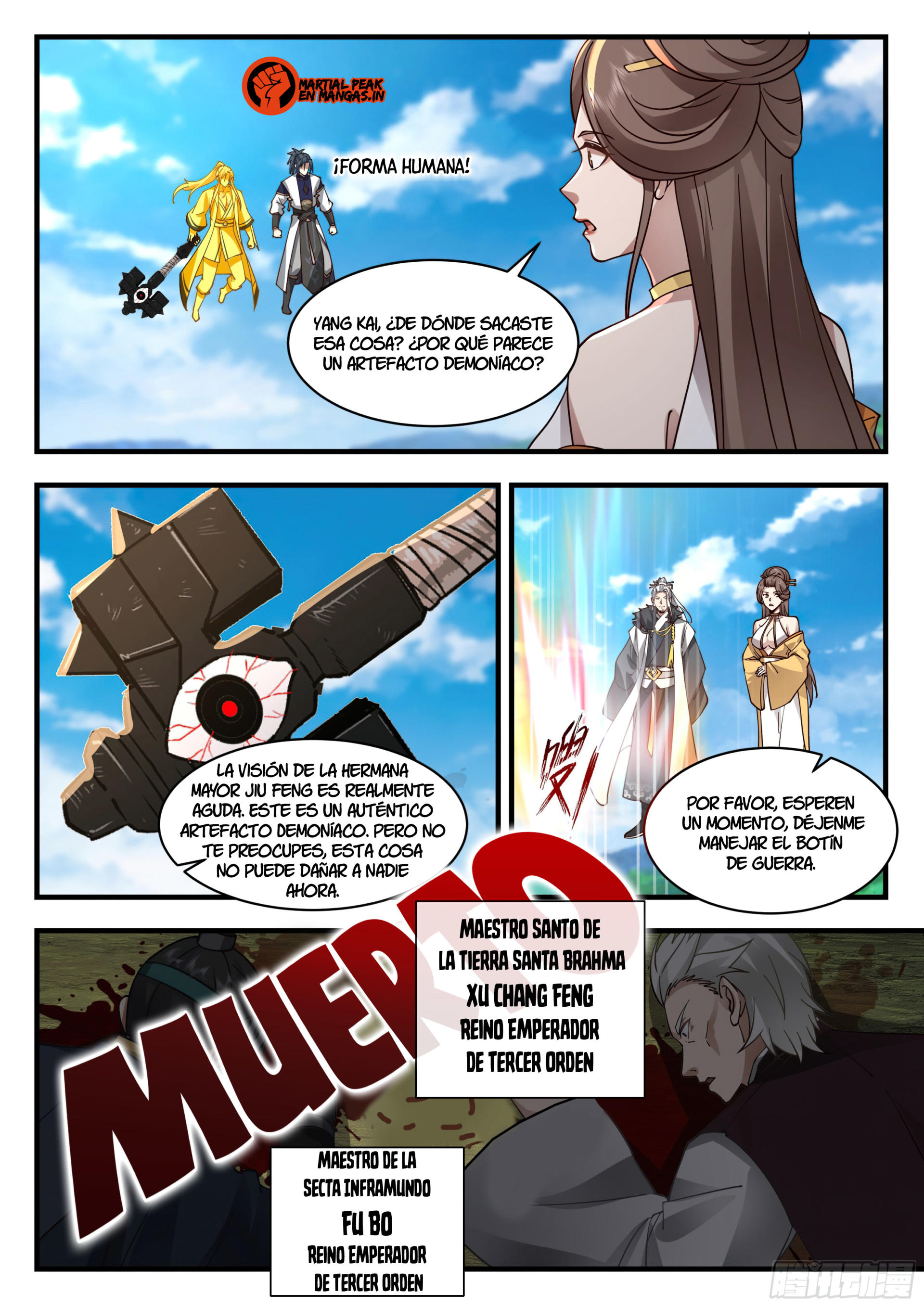 Martial Peak Capitulo 2292 página 12