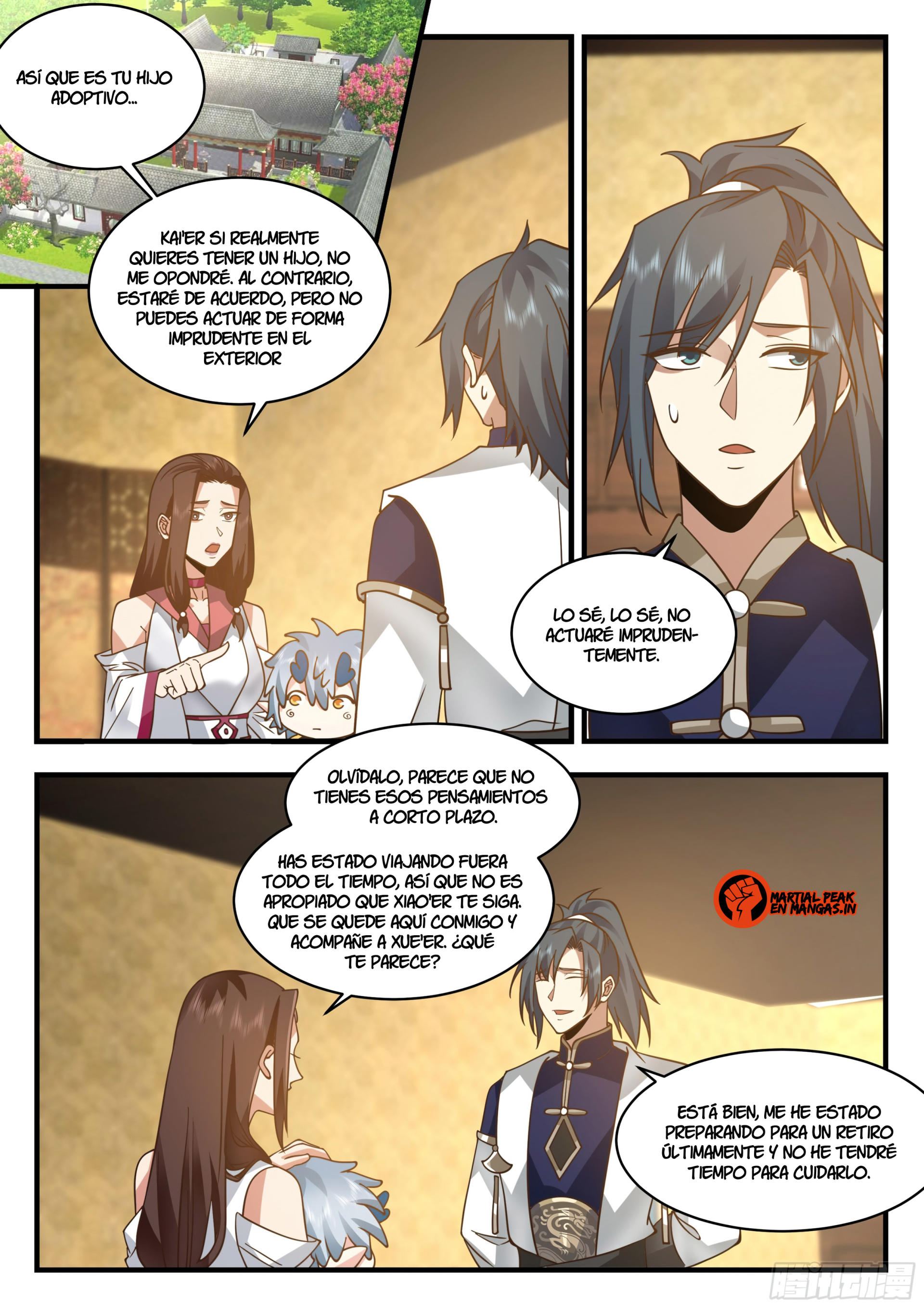 Martial Peak Capitulo 2314 página 2