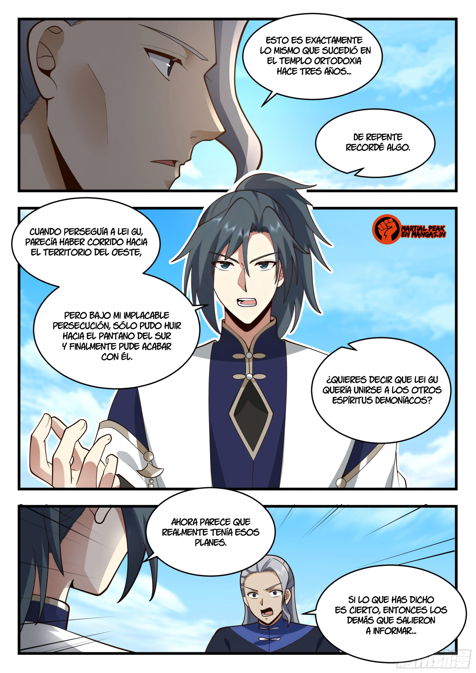 Martial Peak Capitulo 2323 página 12