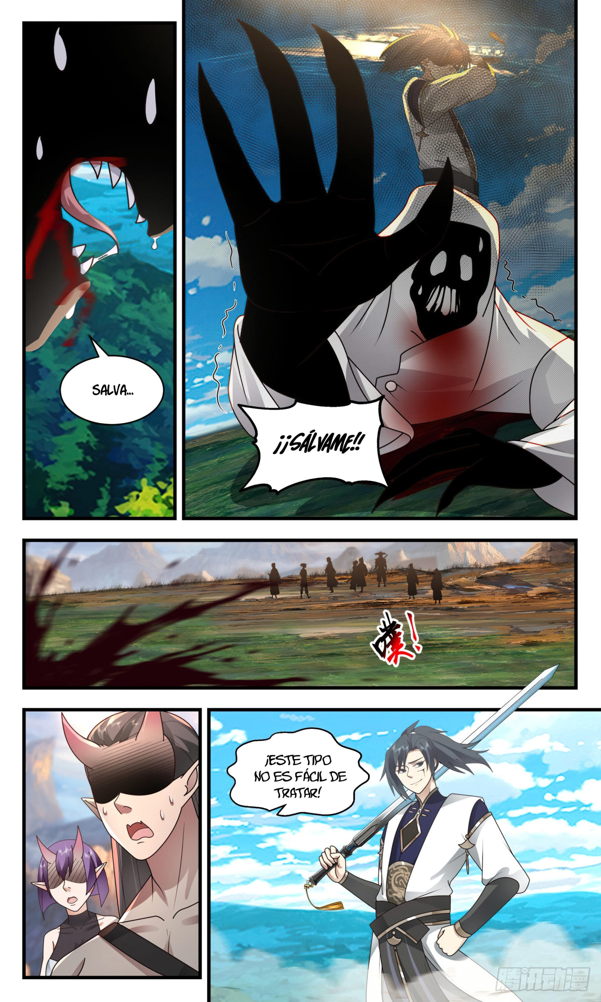 Martial Peak Capitulo 2373 página 3