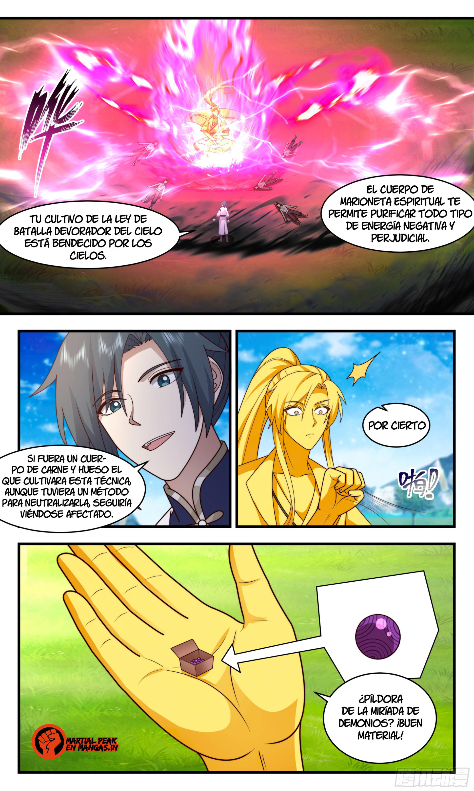 Martial Peak Capitulo 2385 página 4