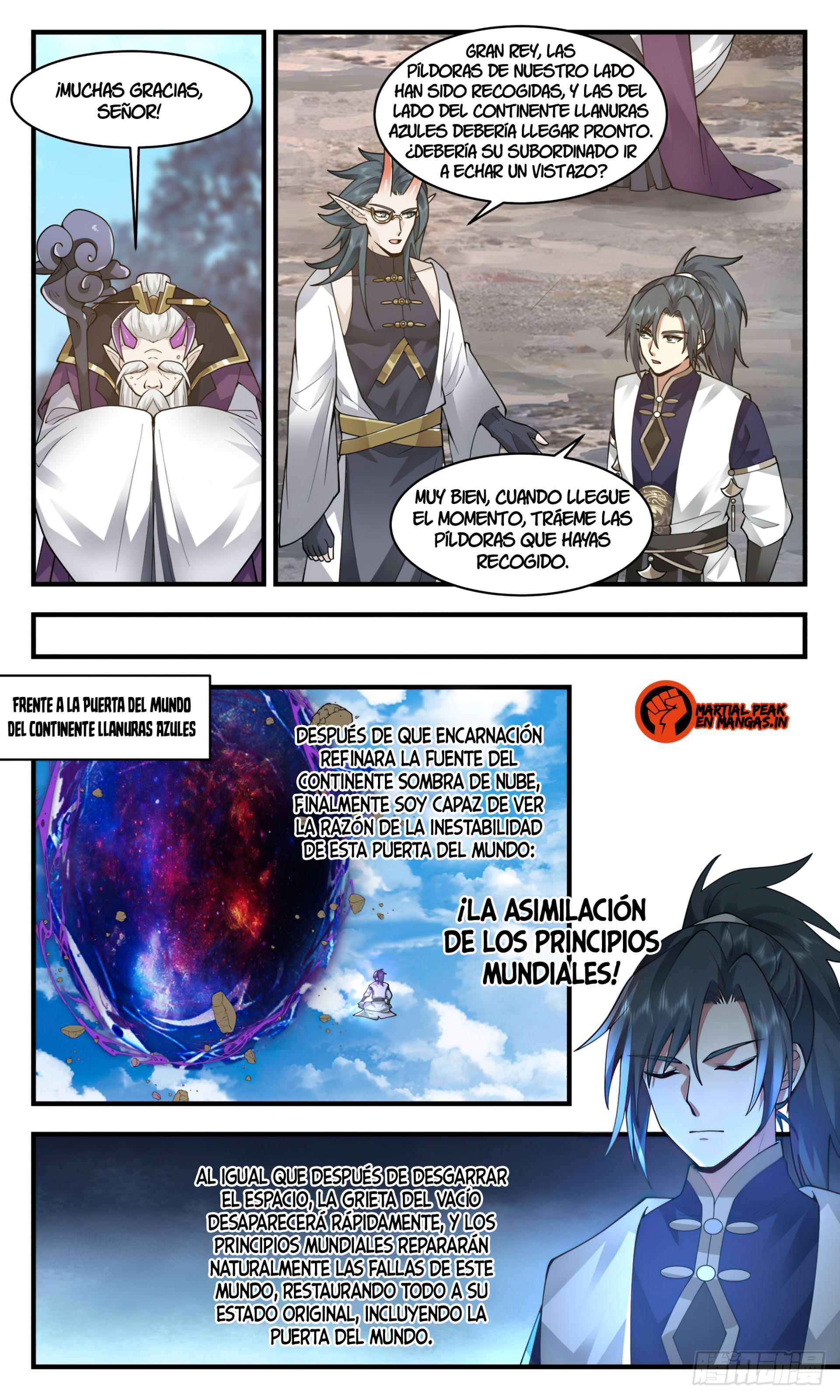 Martial Peak Capitulo 2392 página 3