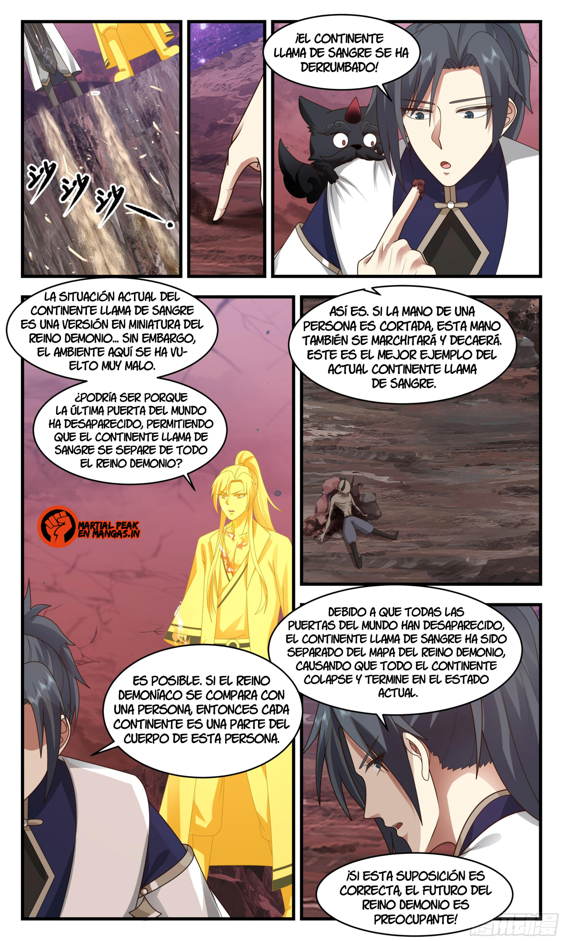 Martial Peak Capitulo 2393 página 3