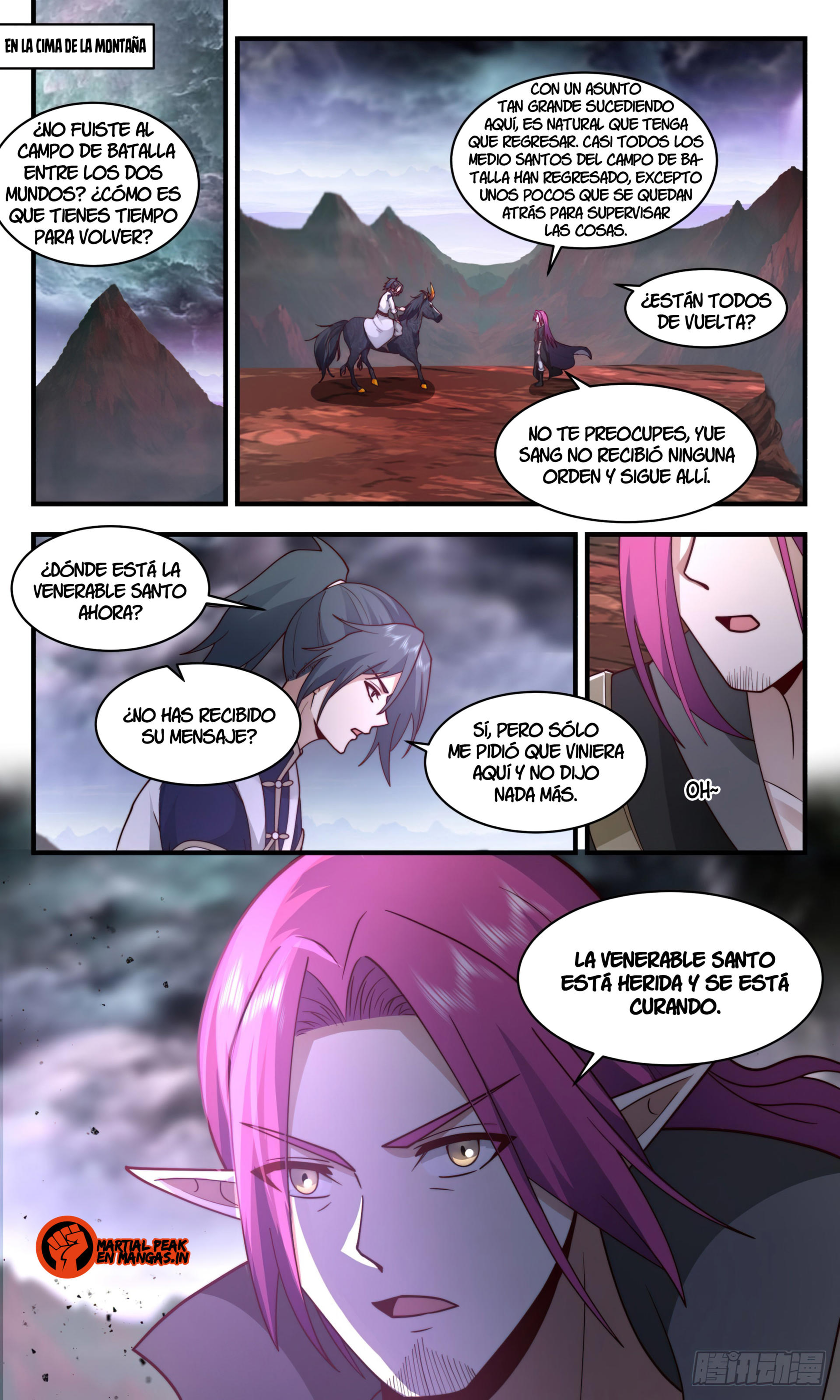 Martial Peak Capitulo 2418 página 12