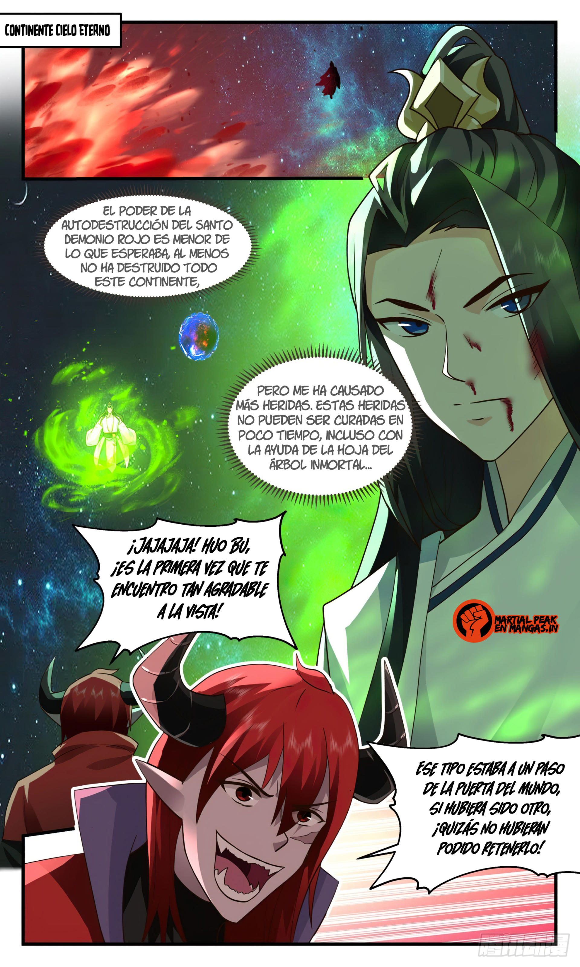 Martial Peak Capitulo 2418 página 2