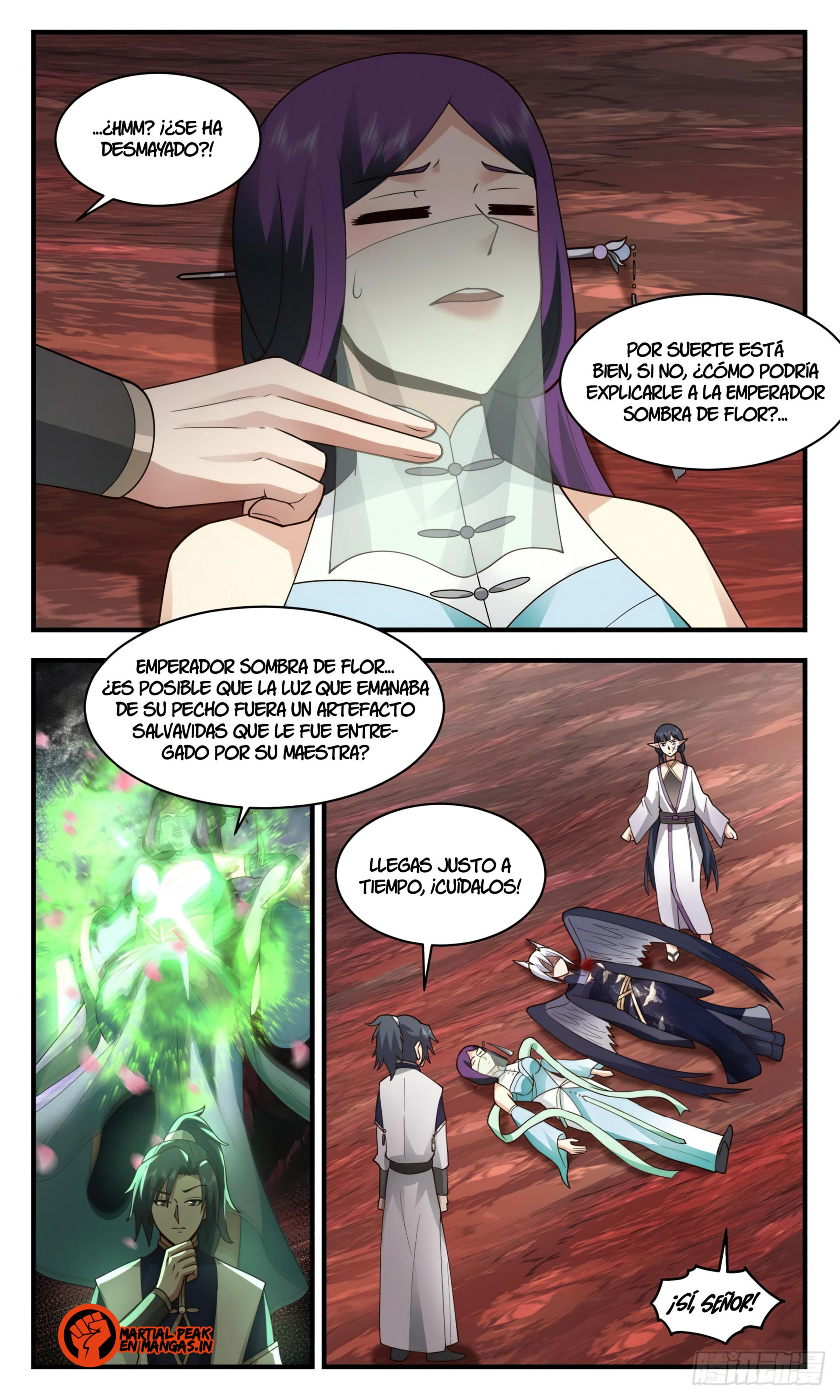 Martial Peak Capitulo 2420 página 12