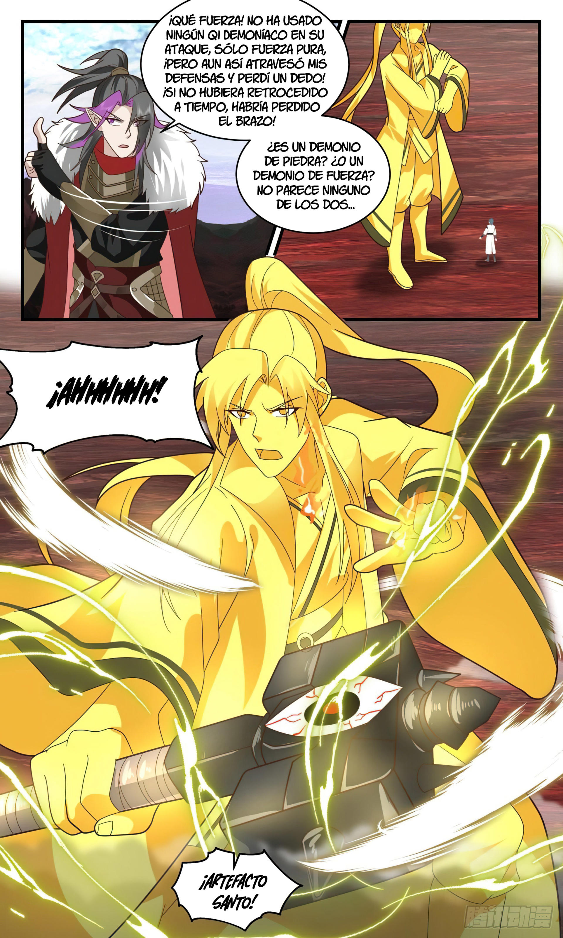 Martial Peak Capitulo 2420 página 9
