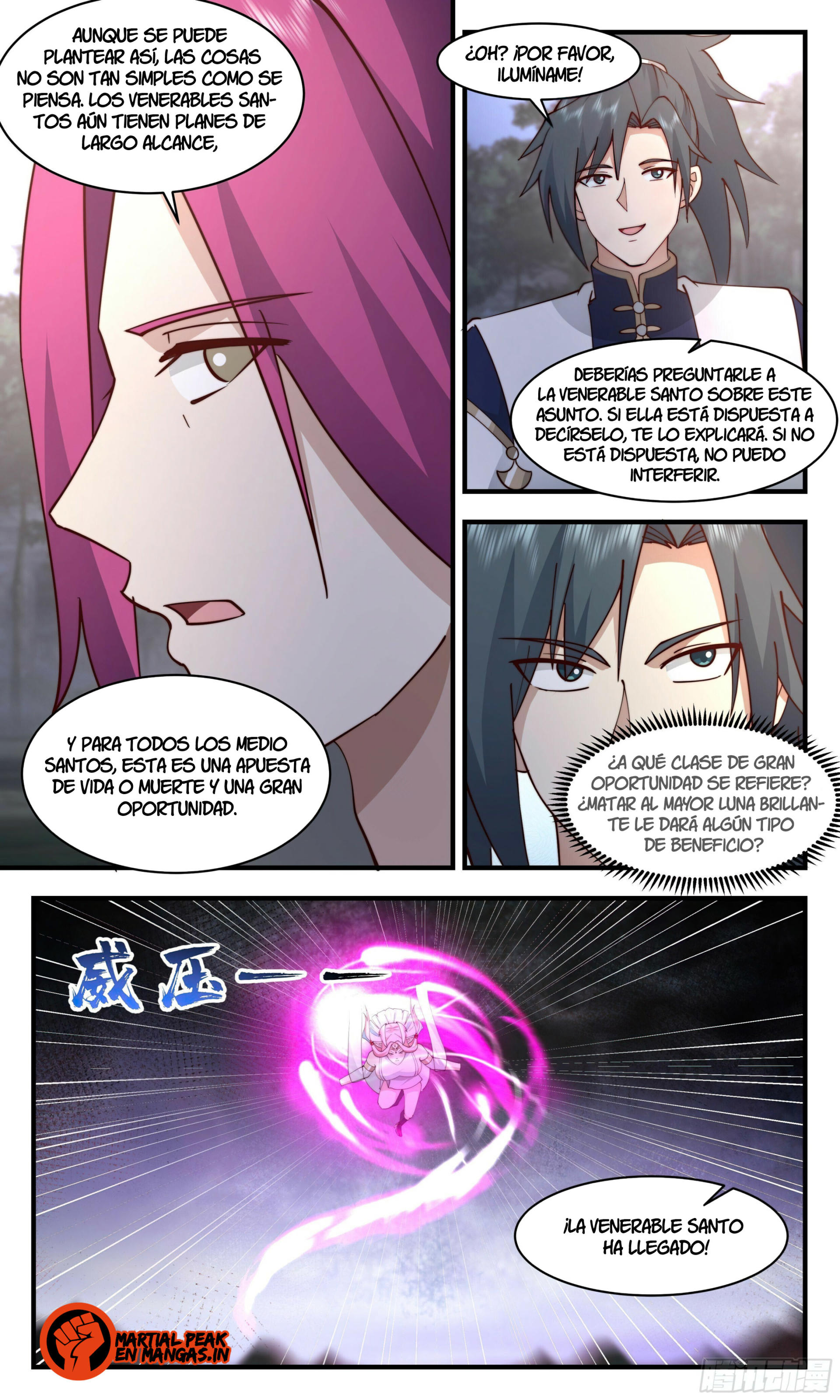 Martial Peak Capitulo 2422 página 4