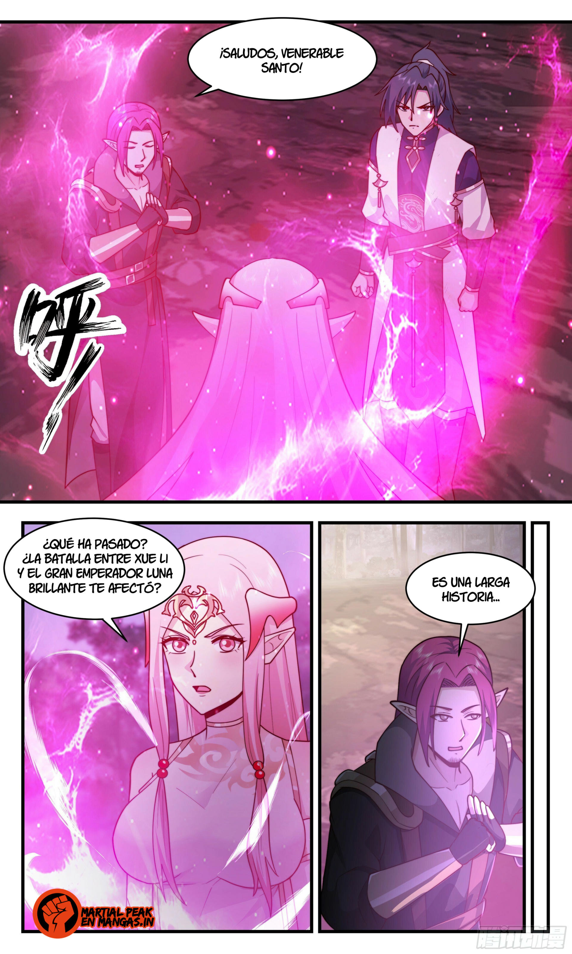 Martial Peak Capitulo 2422 página 5
