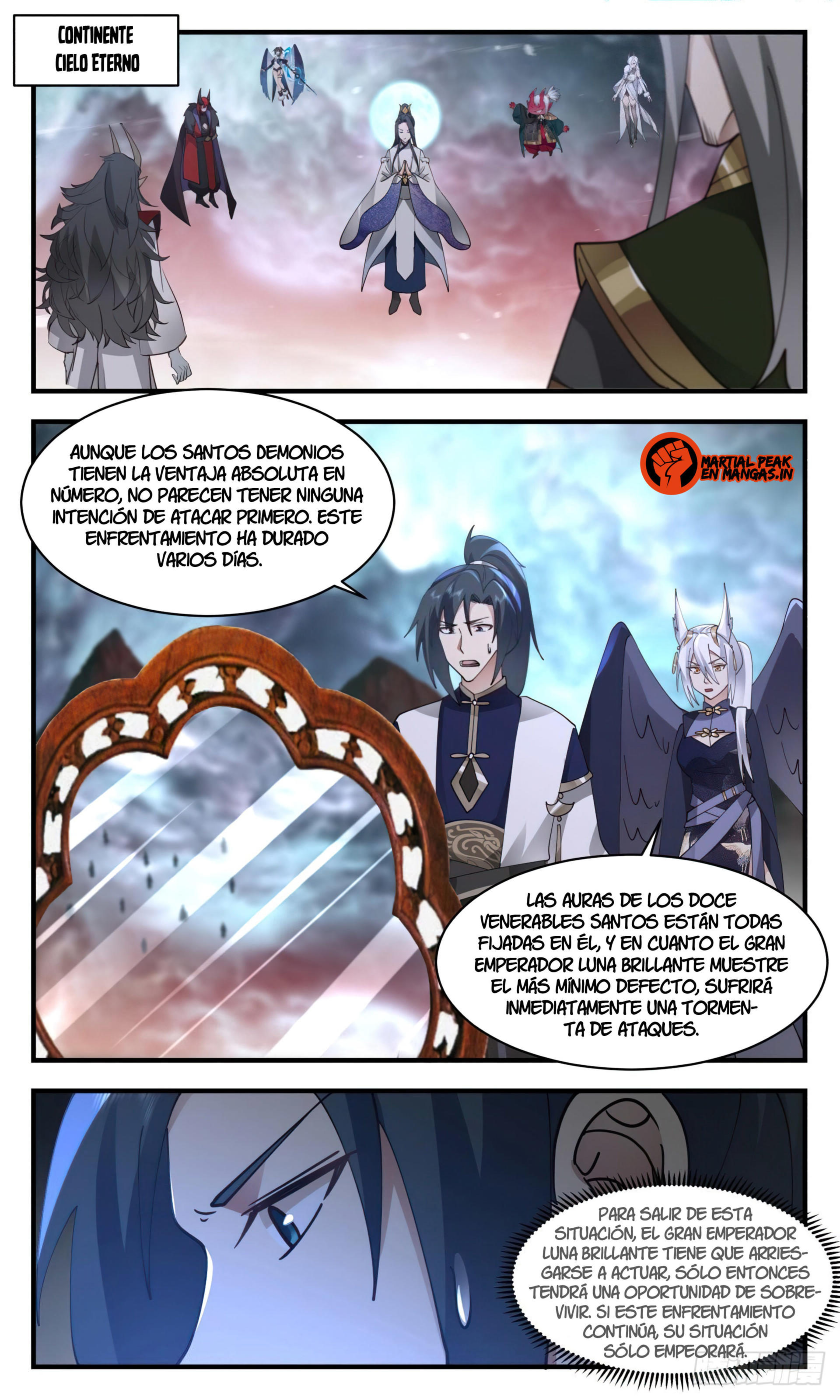 Martial Peak Capitulo 2424 página 2