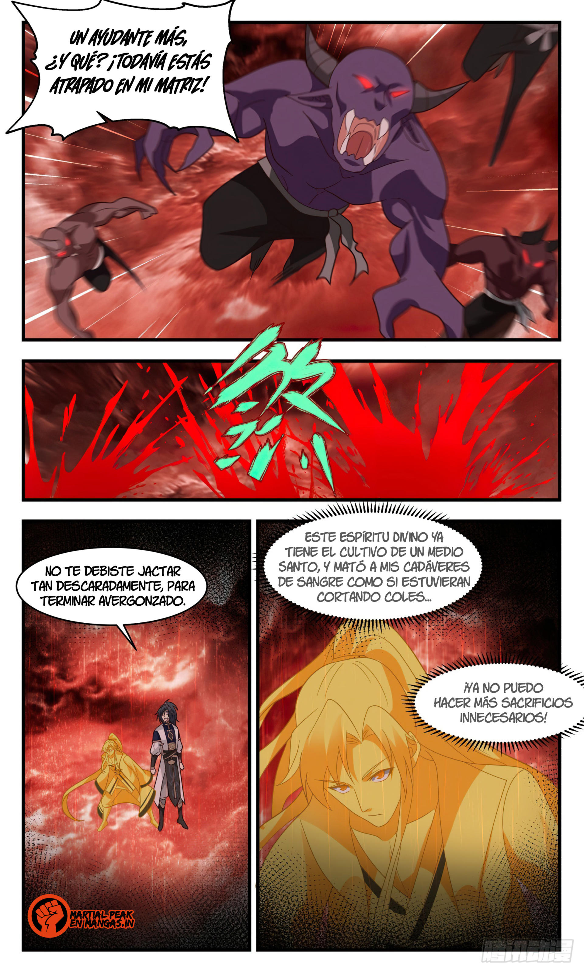 Martial Peak Capitulo 2427 página 8