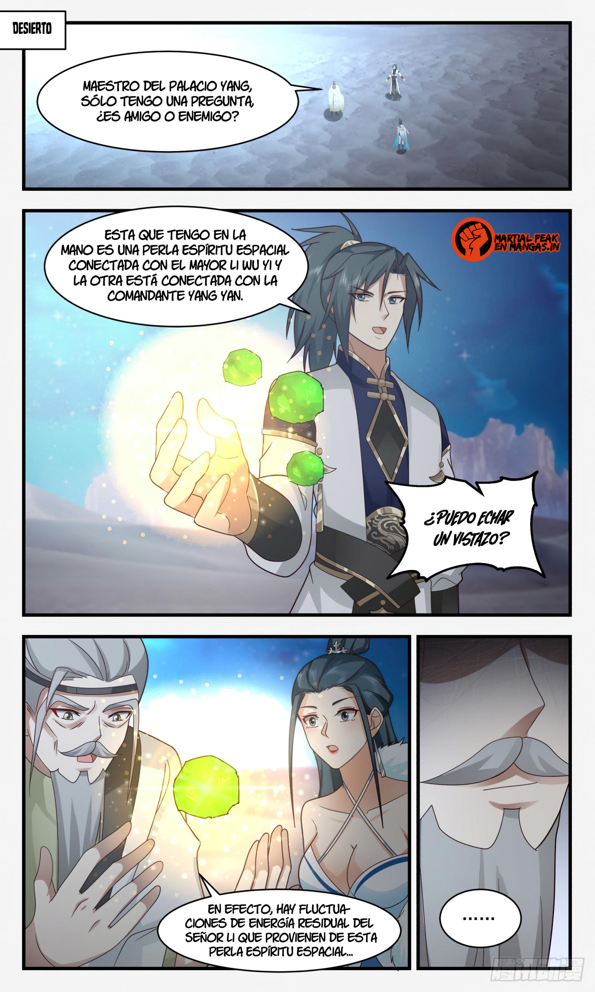 Martial Peak Capitulo 2464 página 2