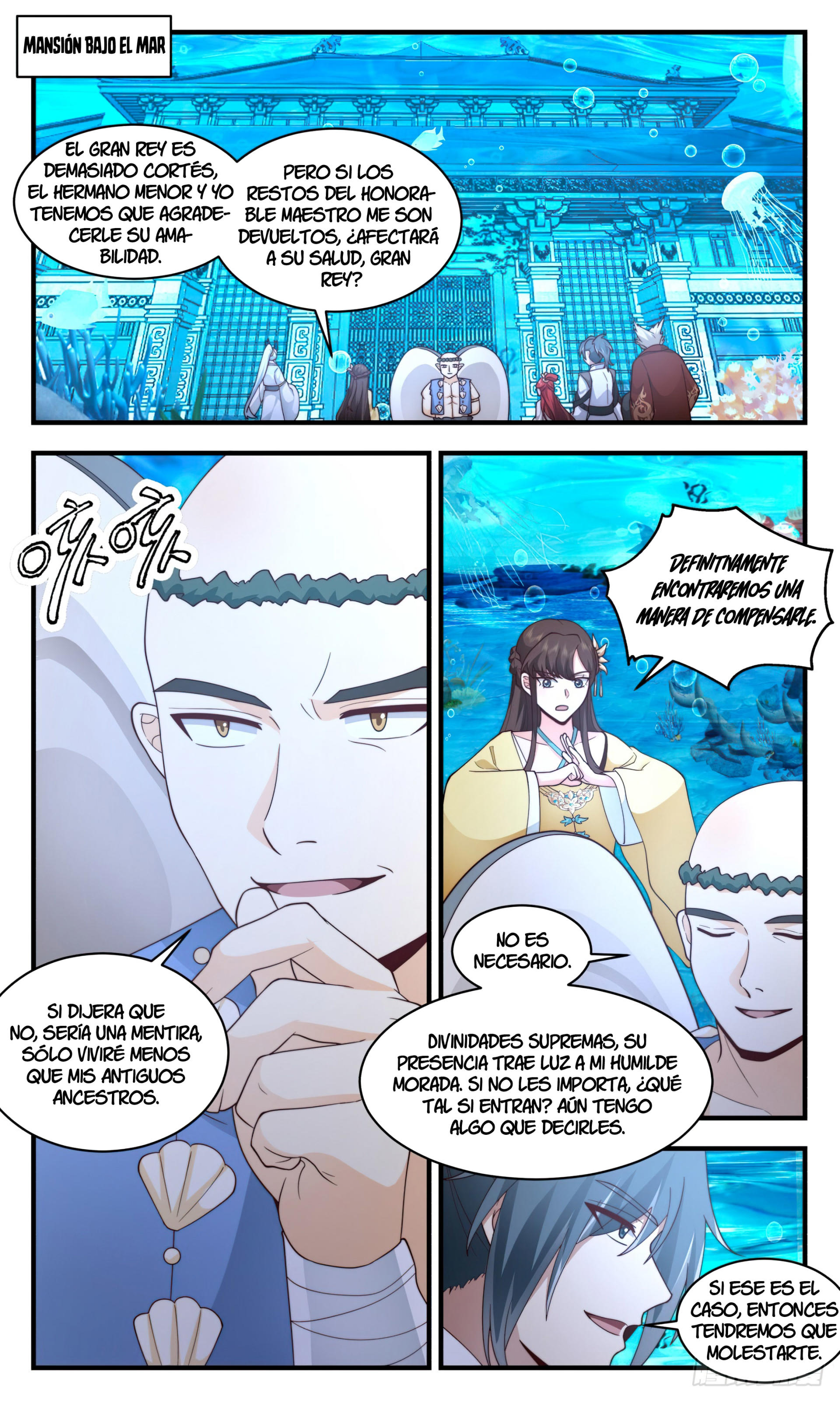 Martial Peak Capitulo 2491 página 2