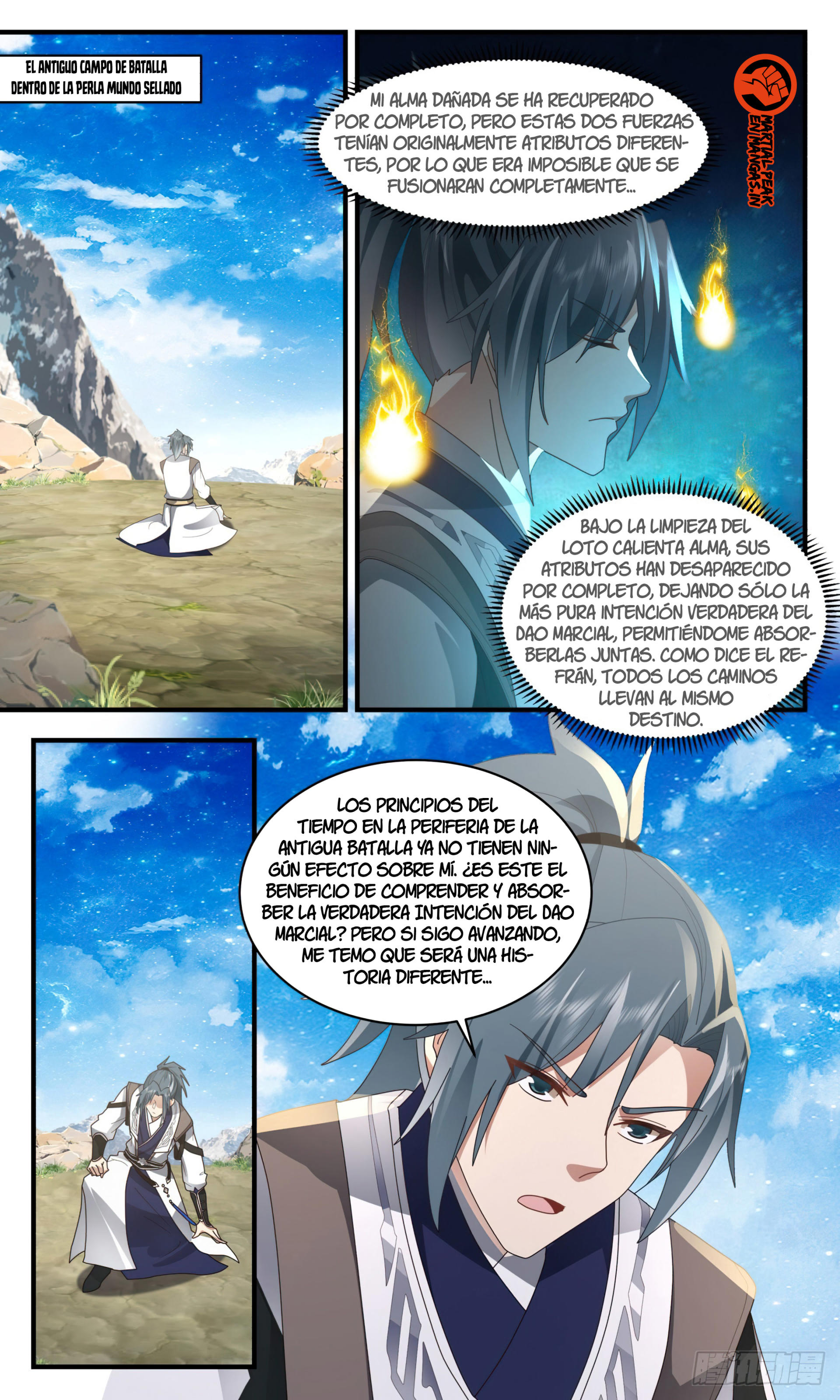 Martial Peak Capitulo 2520 página 2