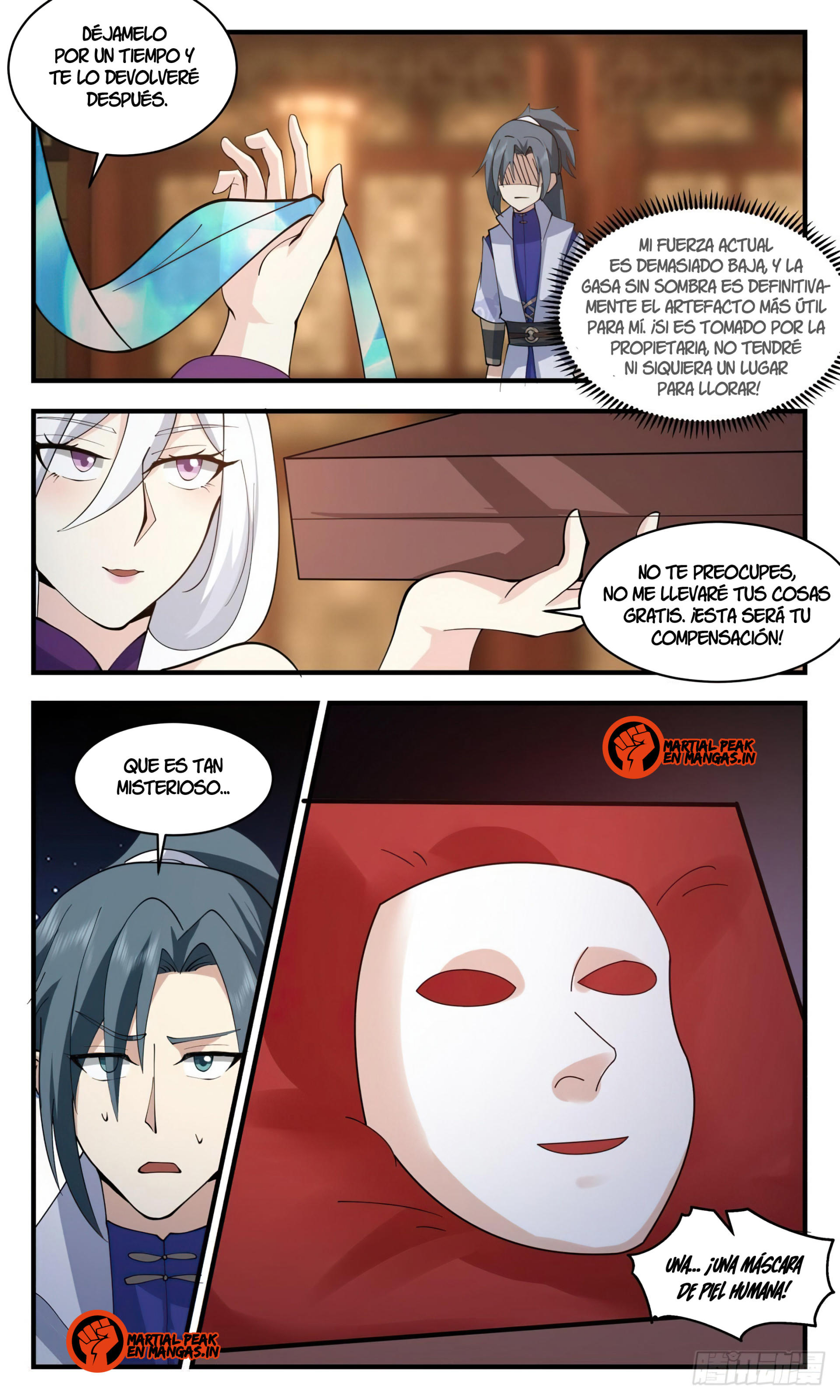 Martial Peak Capitulo 2619 página 8