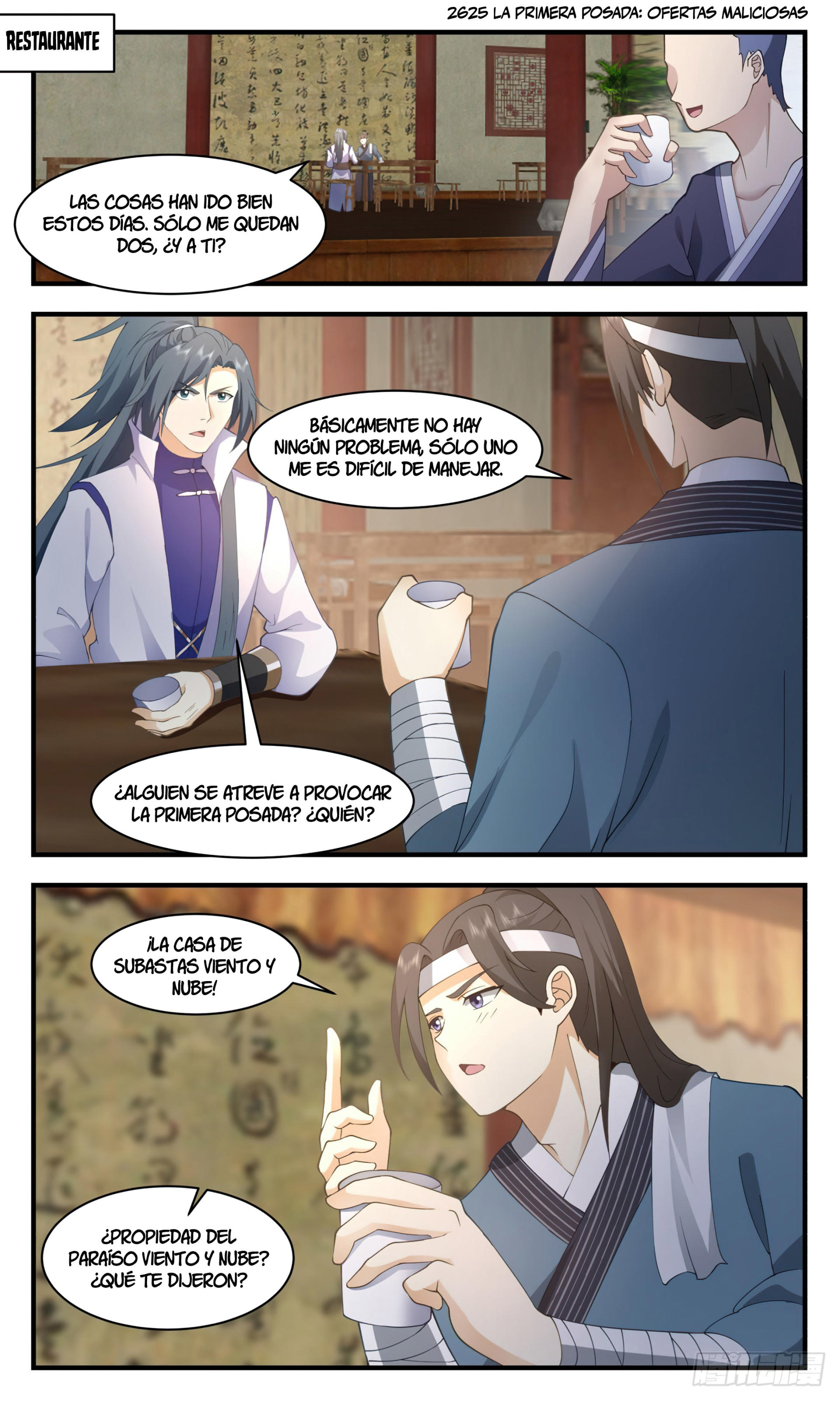 Martial Peak Capitulo 2625 página 2