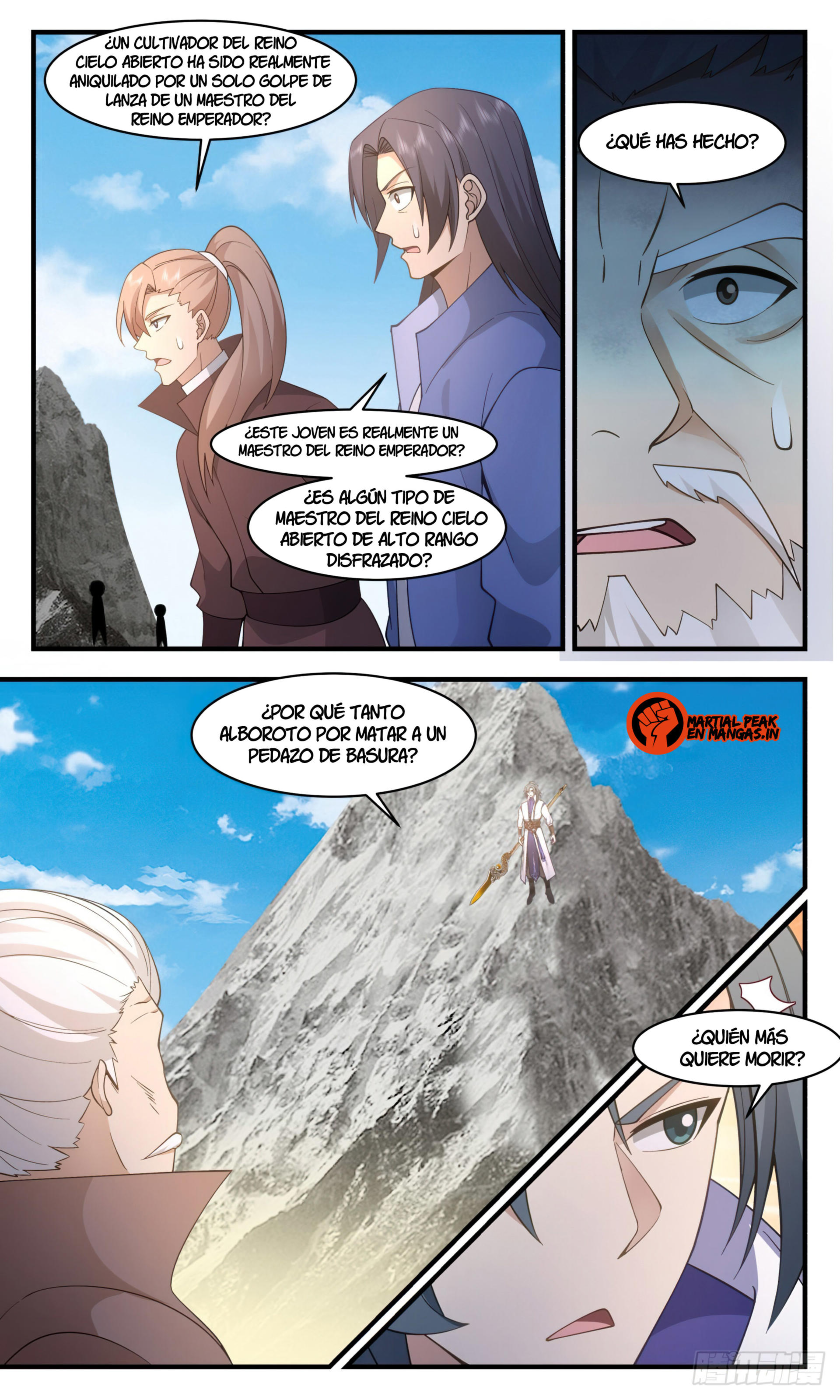 Martial Peak Capitulo 2650 página 8