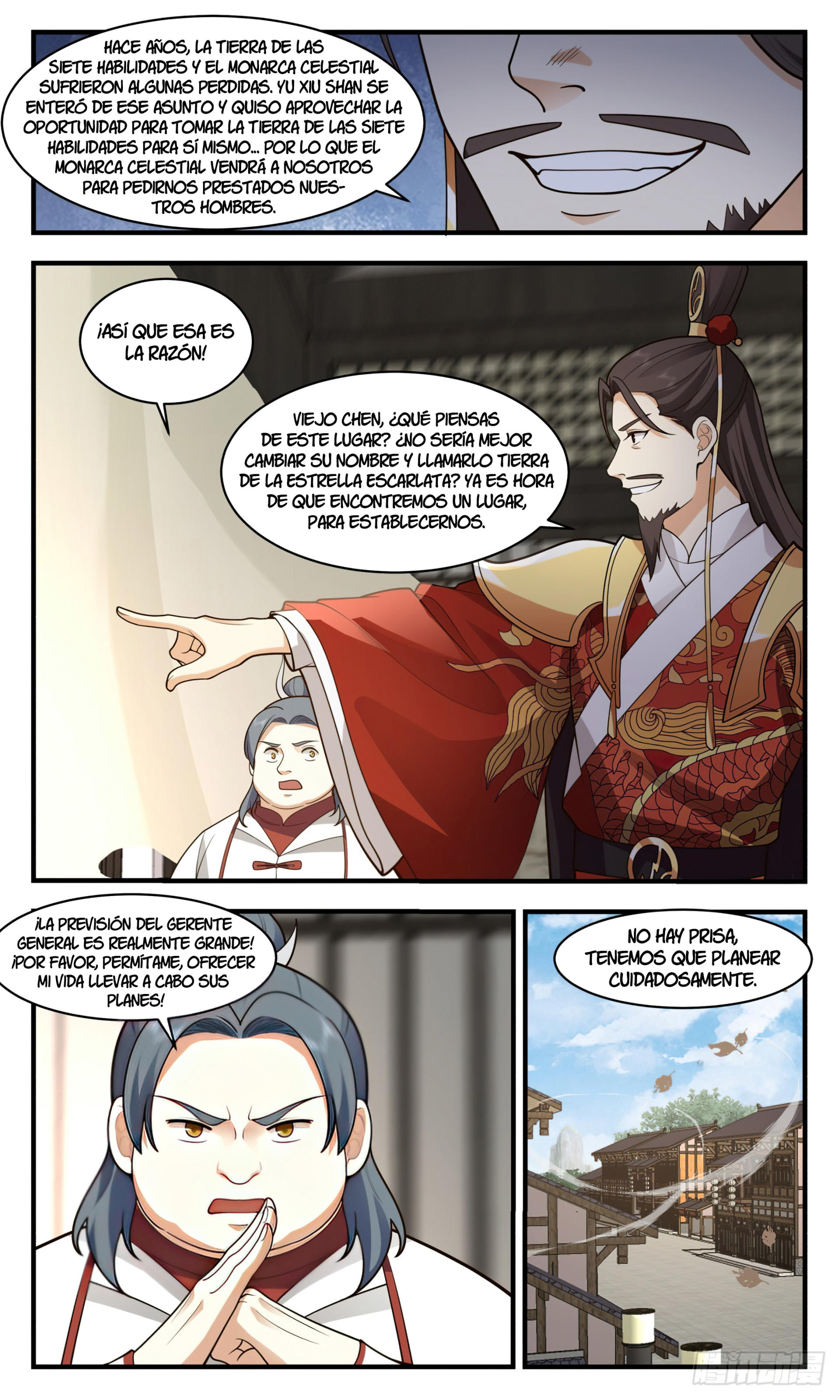 Martial Peak Capitulo 2696 página 3