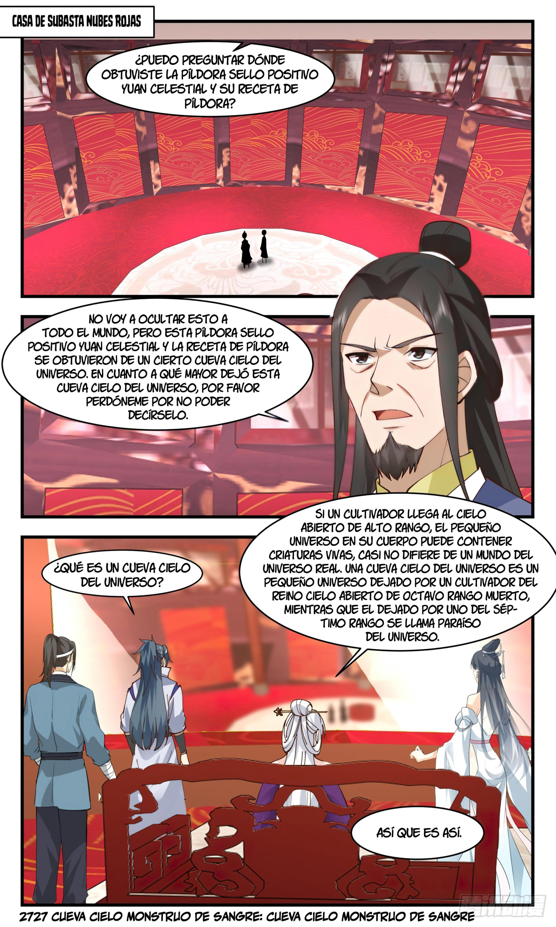 Martial Peak Capitulo 2727 página 2