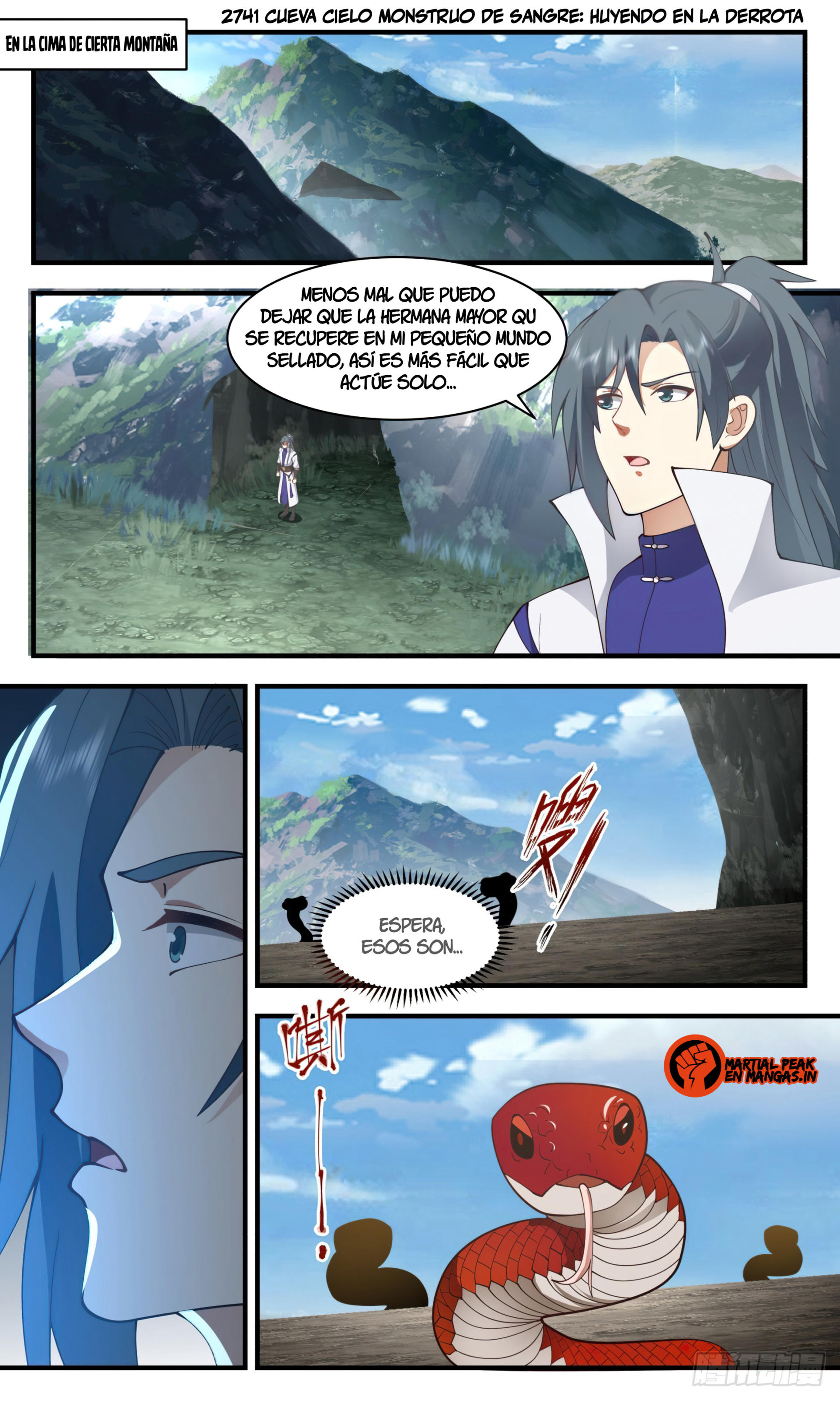 Martial Peak Capitulo 2741 página 2