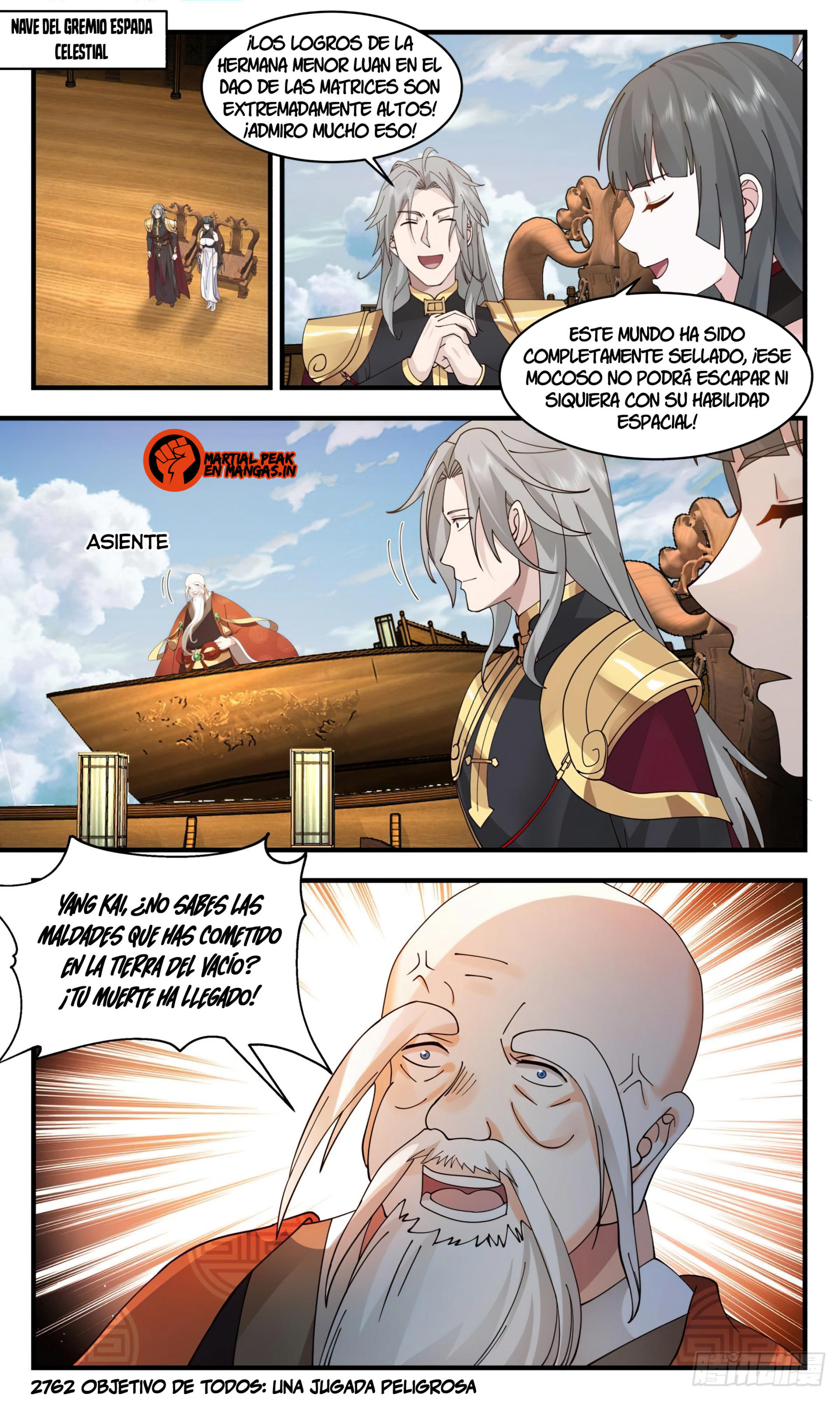 Martial Peak Capitulo 2762 página 2
