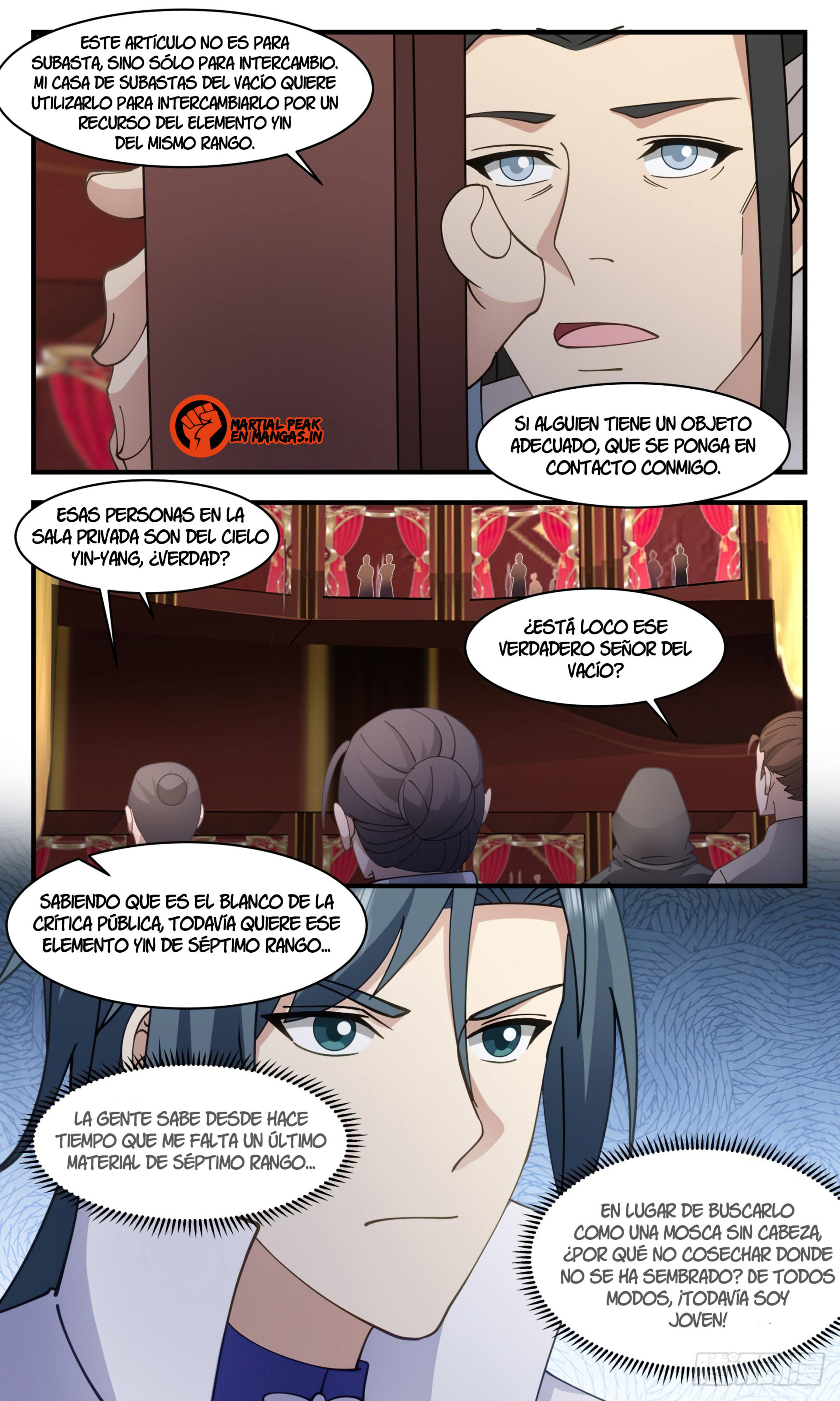 Martial Peak Capitulo 2774 página 4