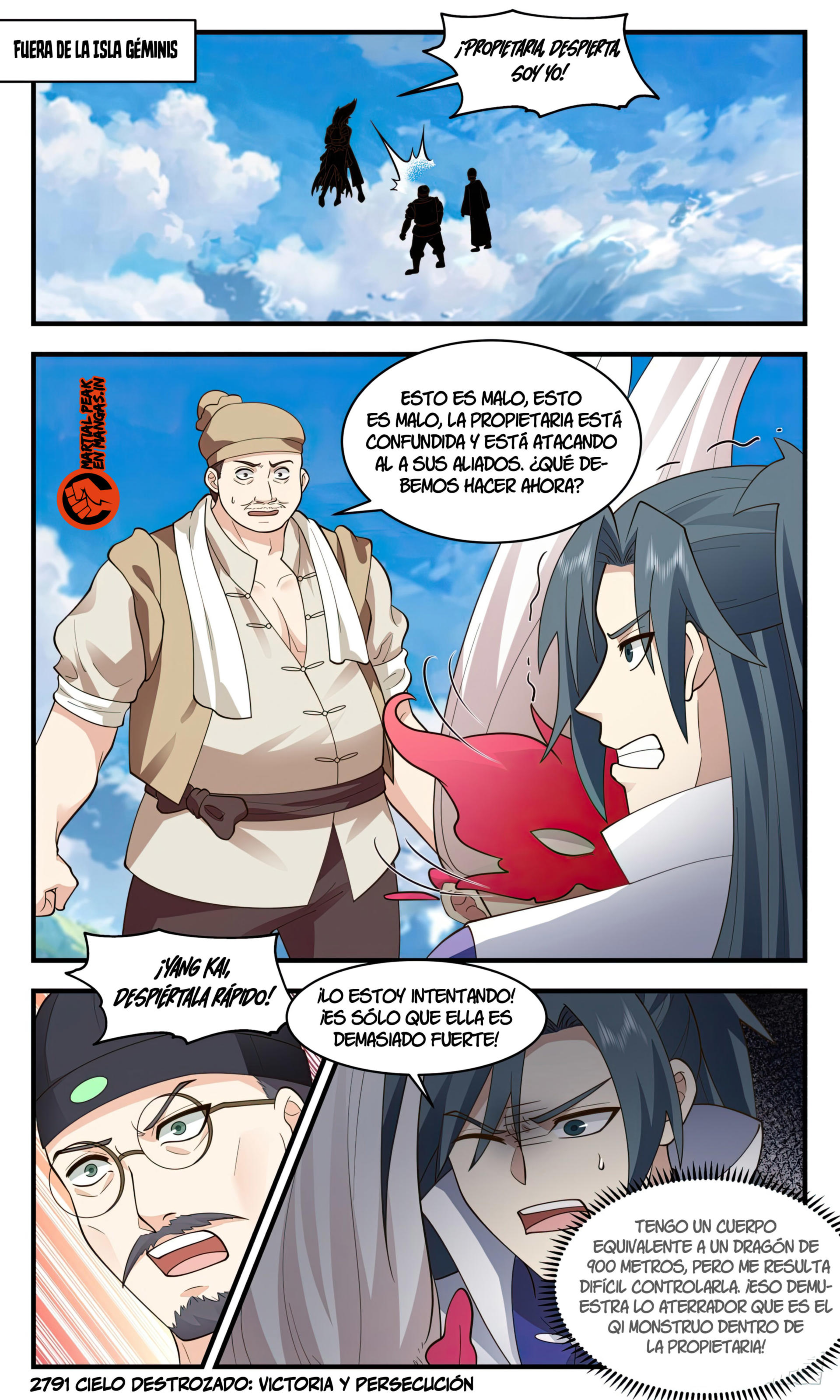 Martial Peak Capitulo 2791 página 2
