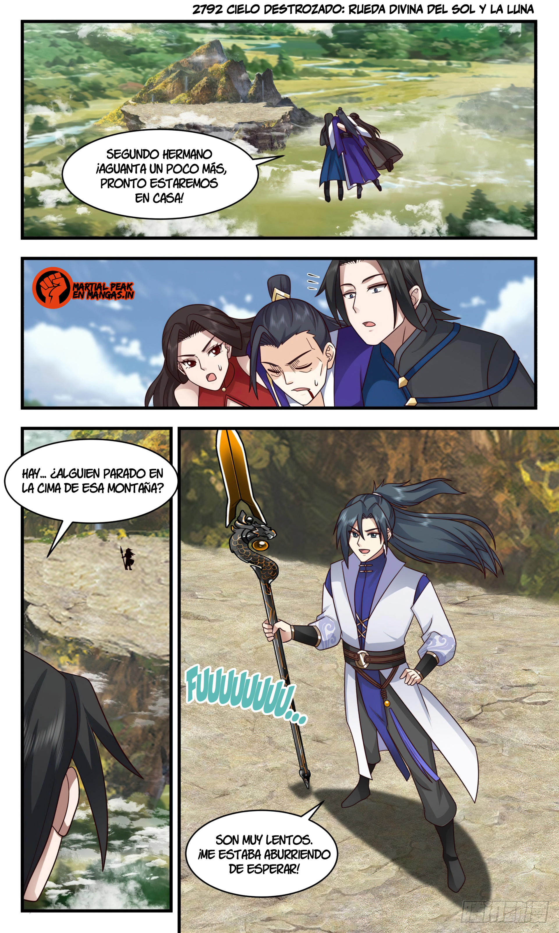 Martial Peak Capitulo 2792 página 2