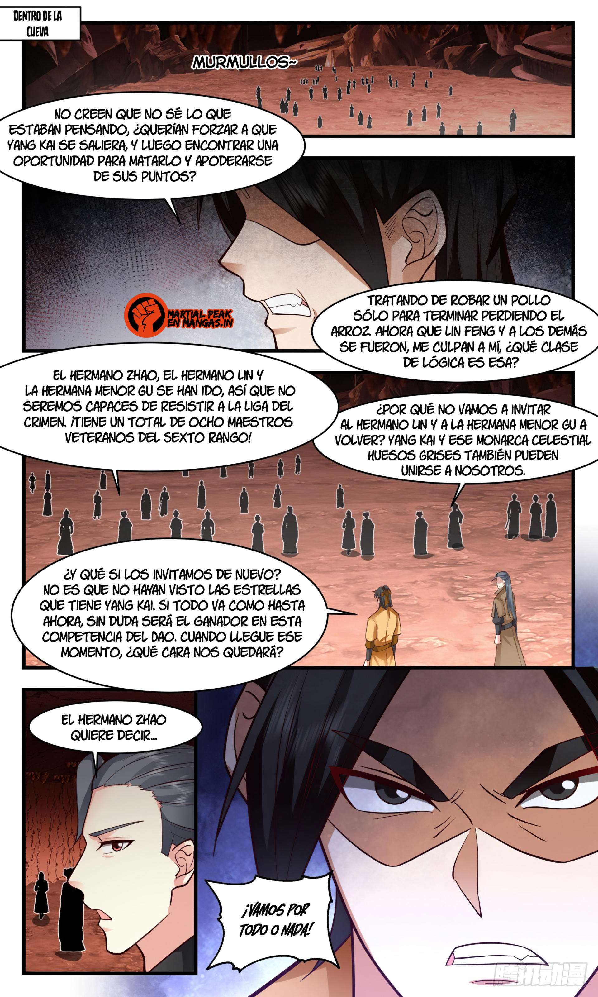 Martial Peak Capitulo 2818 página 4
