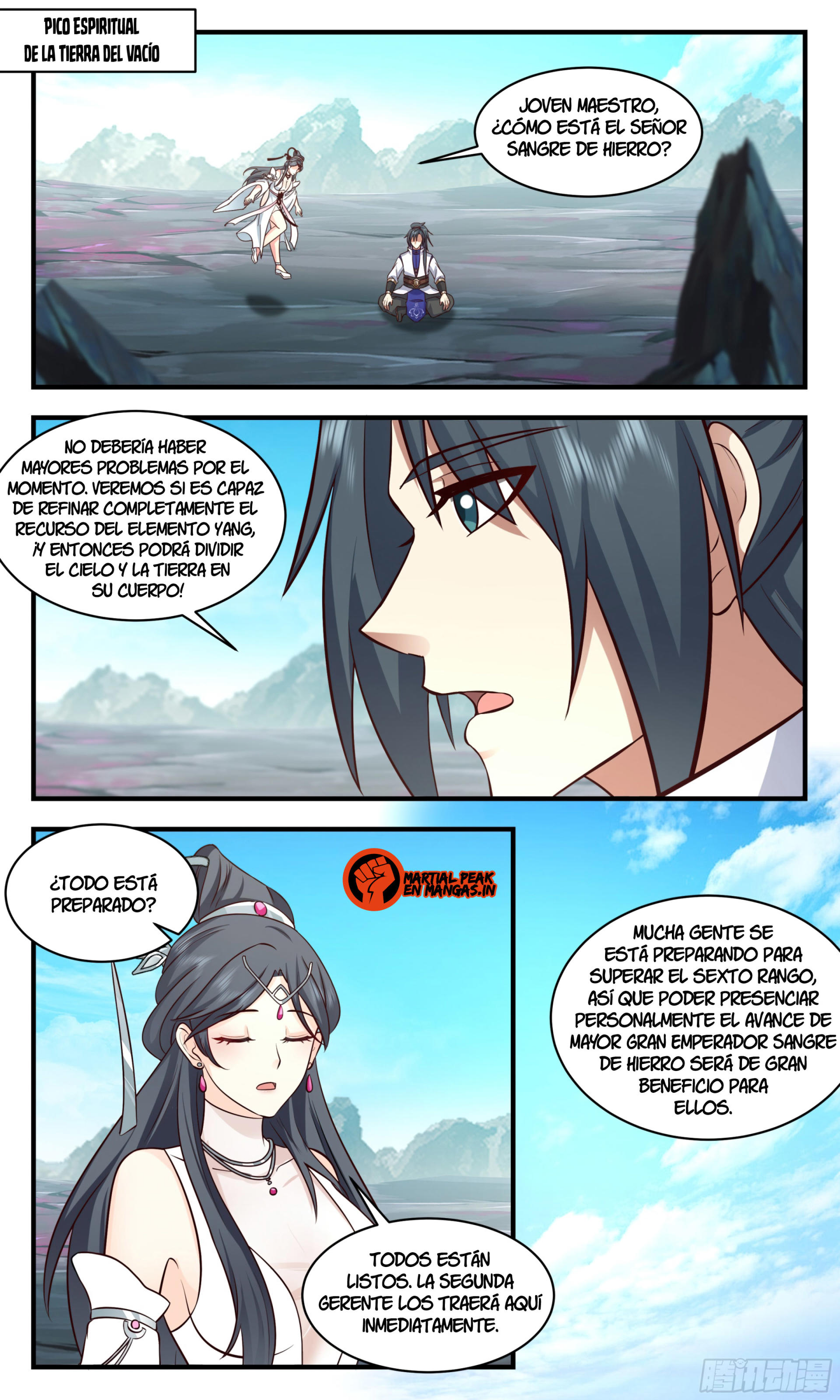 Martial Peak Capitulo 2861 página 7