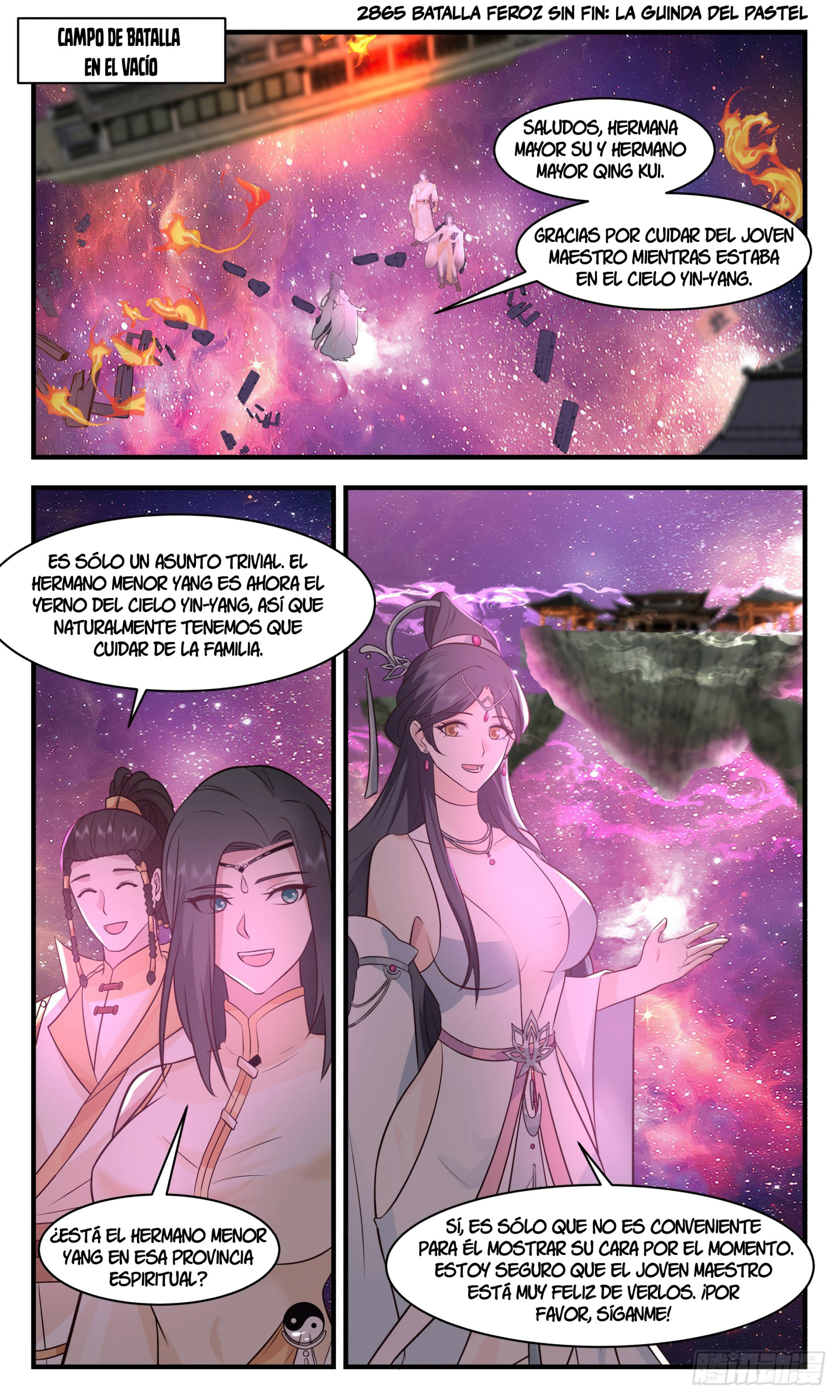 Martial Peak Capitulo 2865 página 2