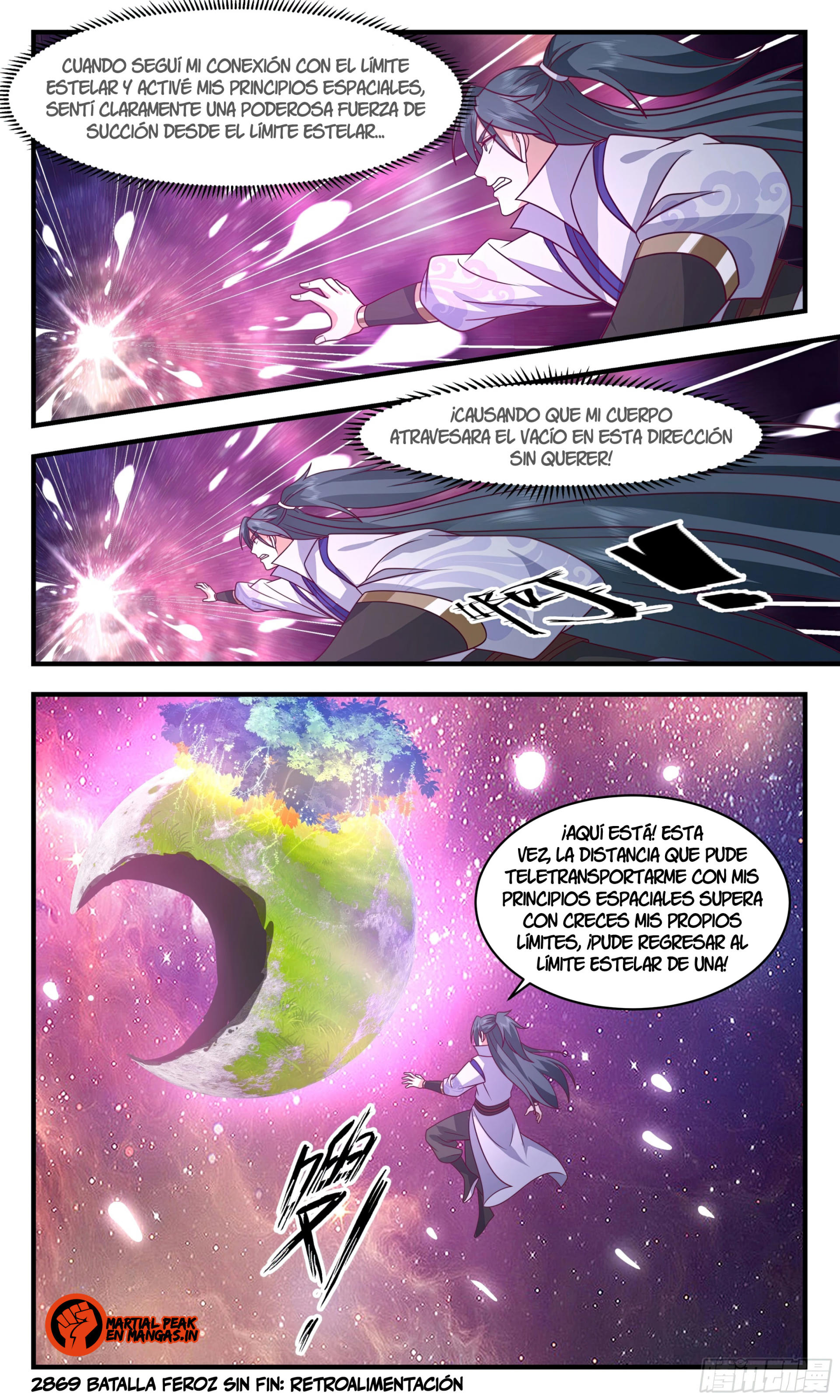 Martial Peak Capitulo 2869 página 2